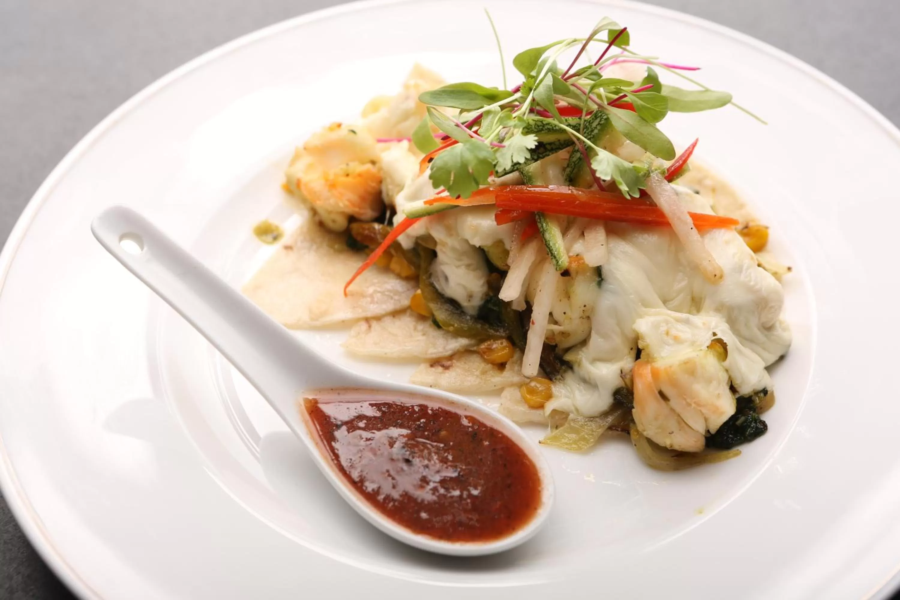 Food close-up in Casa Kimberly Boutique Hotel