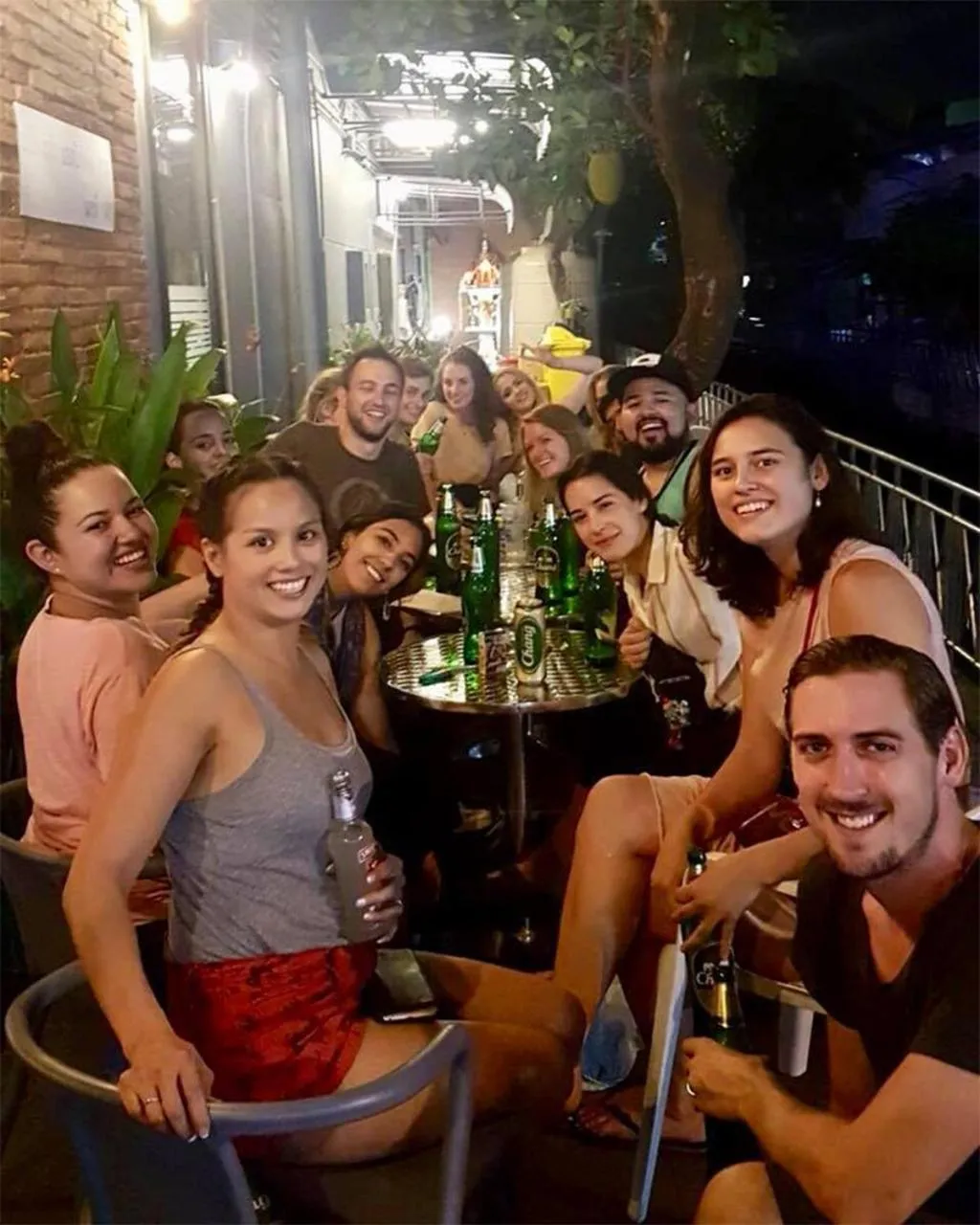 group of guests in The Printing House Poshtel