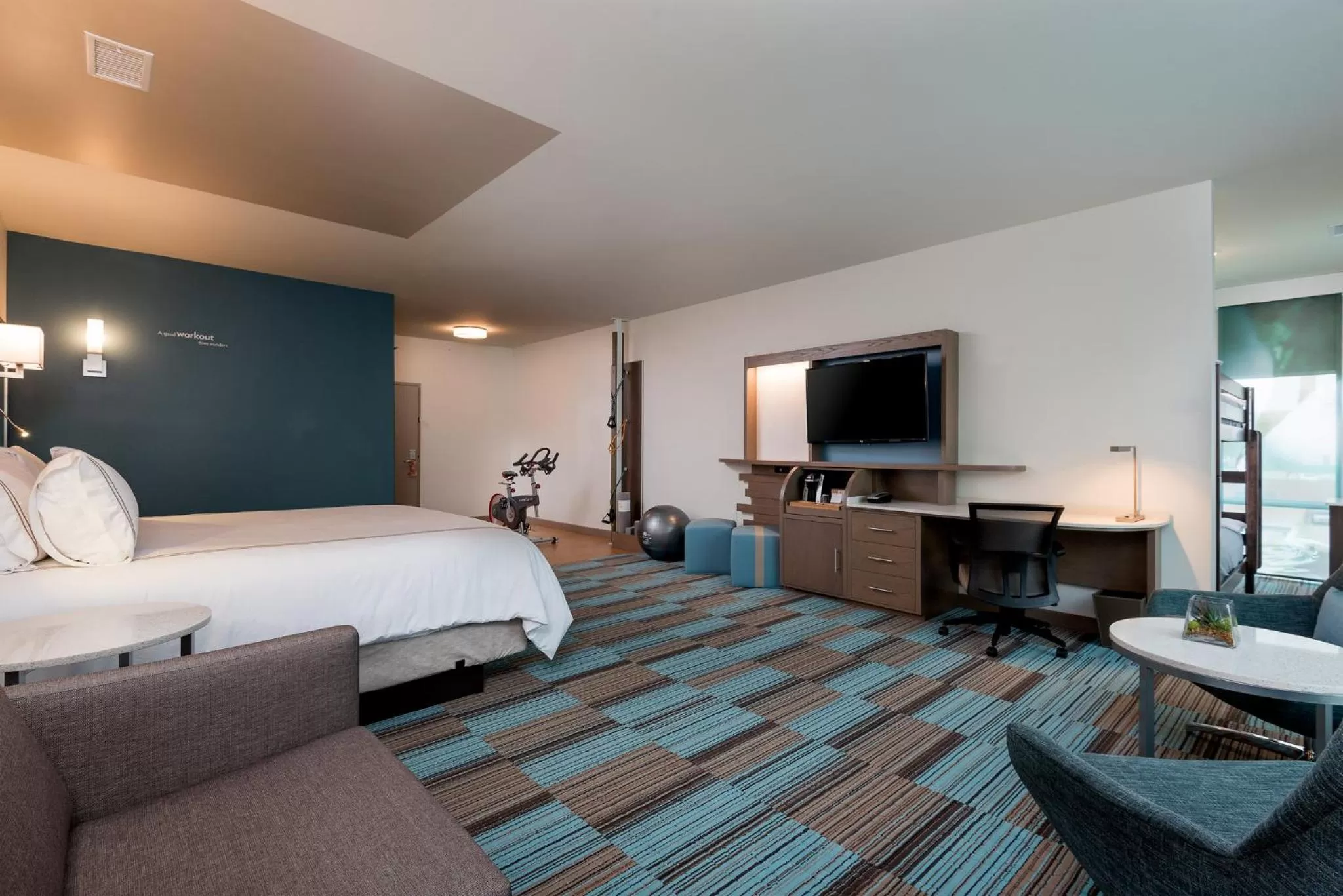Photo of the whole room, Bed in EVEN Hotel Omaha Downtown - Old Market by IHG