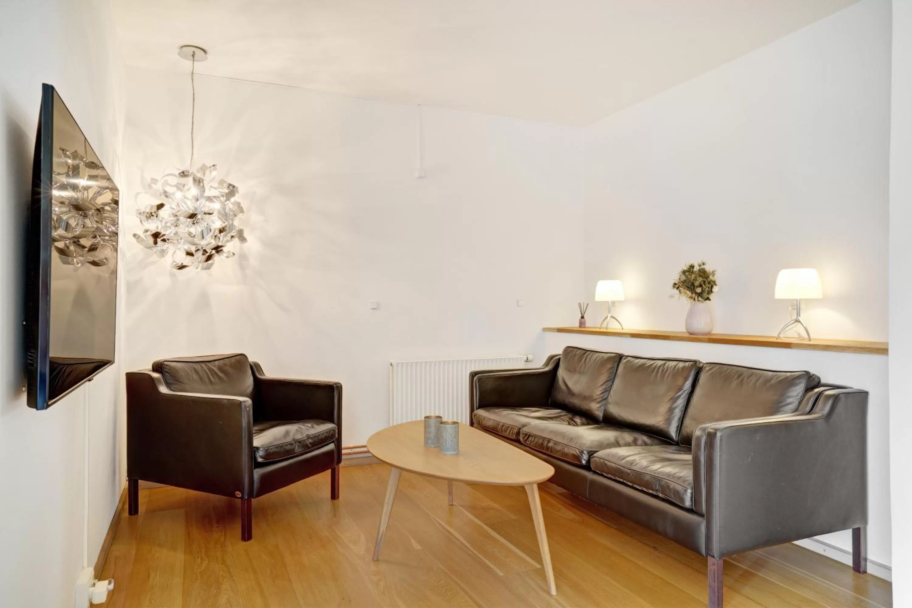 Seating area in Skagen Harbour Hotel