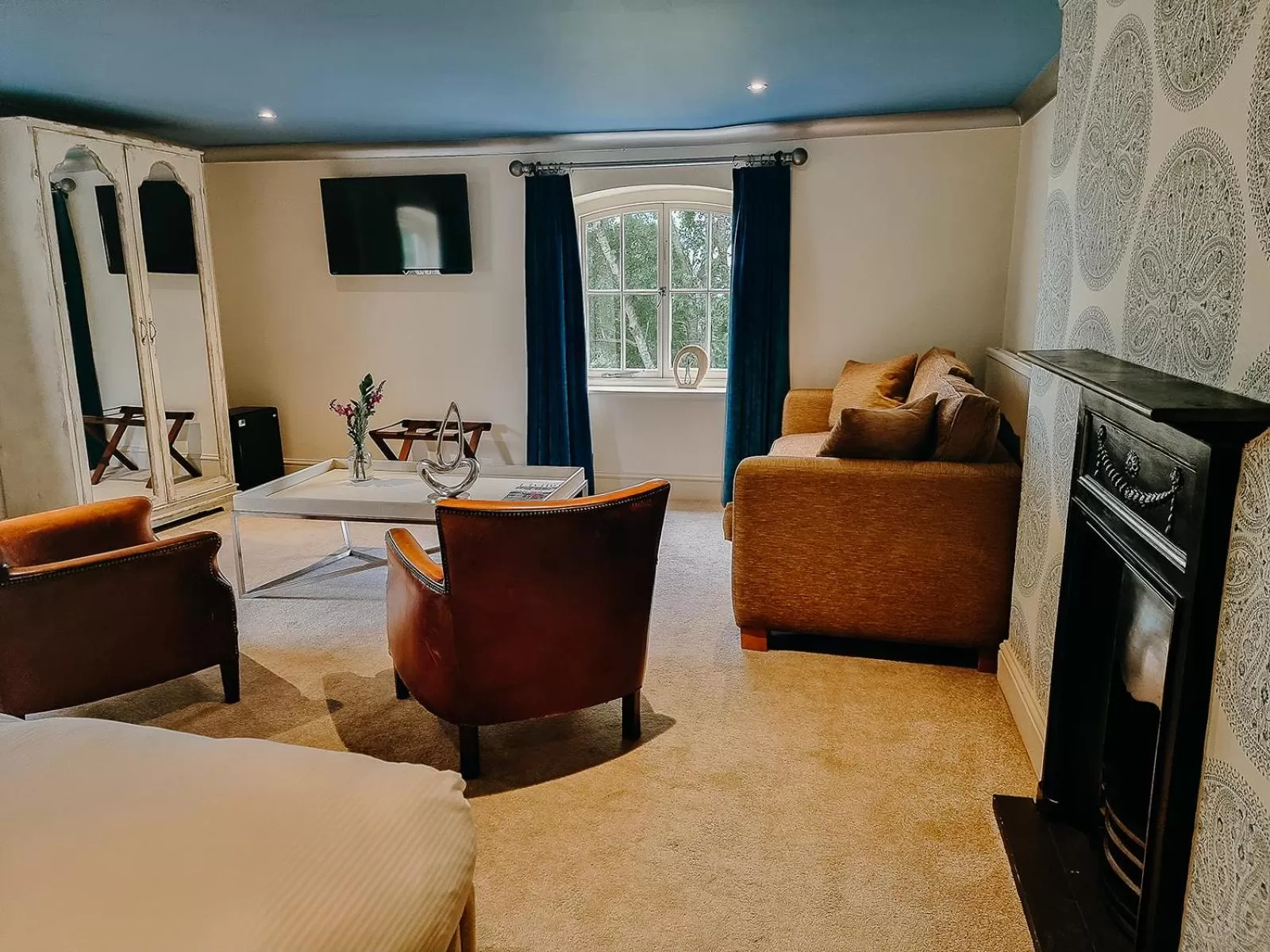 Seating area in Verzon House