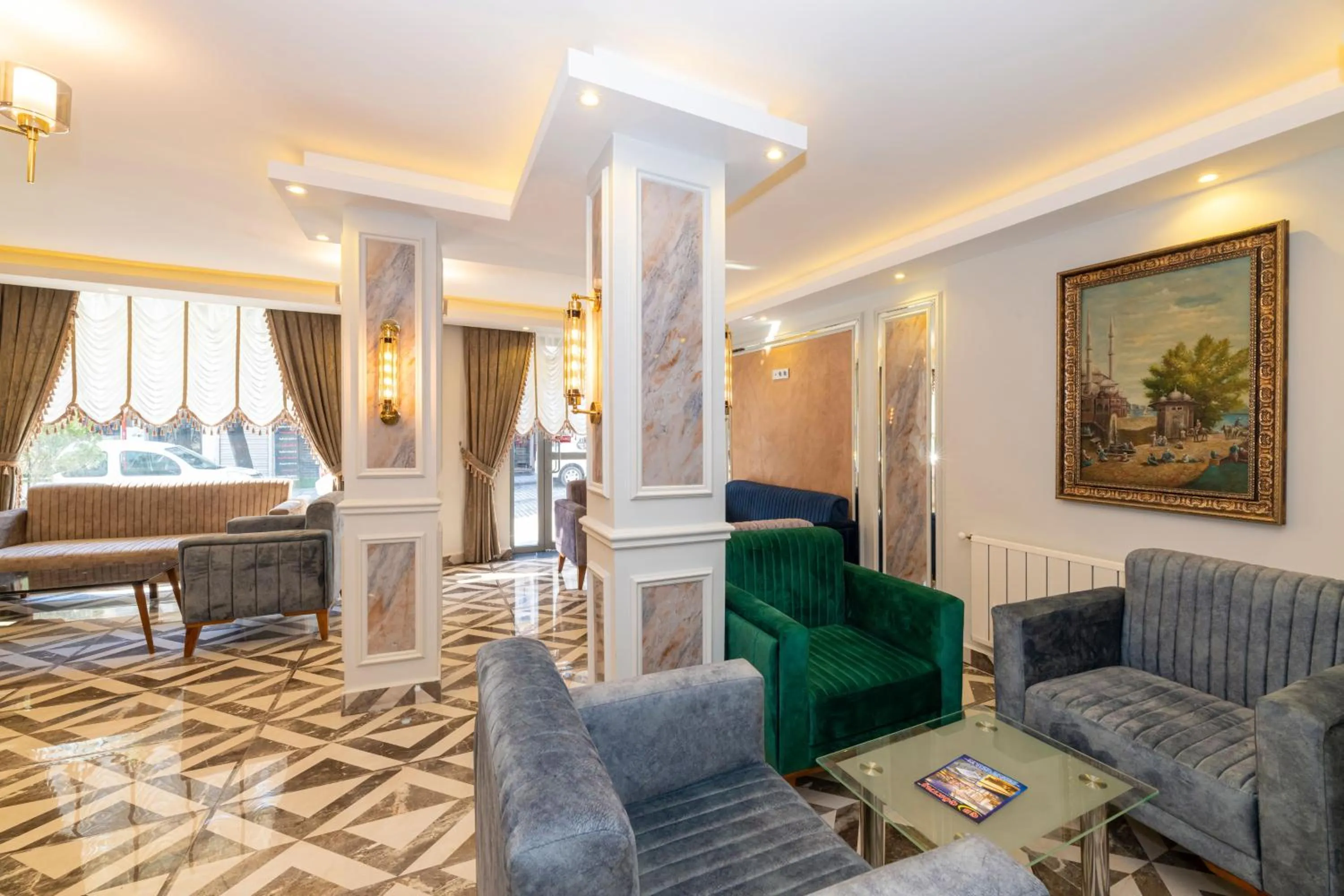 Lobby or reception in Hotel Yesilpark