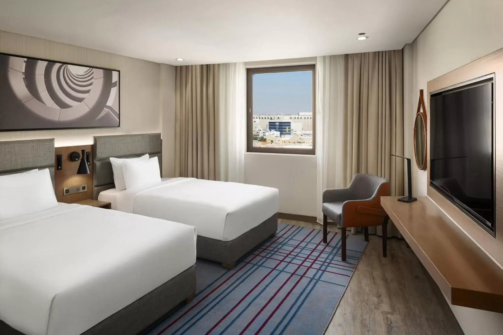 Standard Twin Room with City View - Club Floor in Crowne Plaza Riyadh Palace by IHG Standard Twin Room with City View - Club Floor in Crowne Plaza Riyadh Palace by IHG