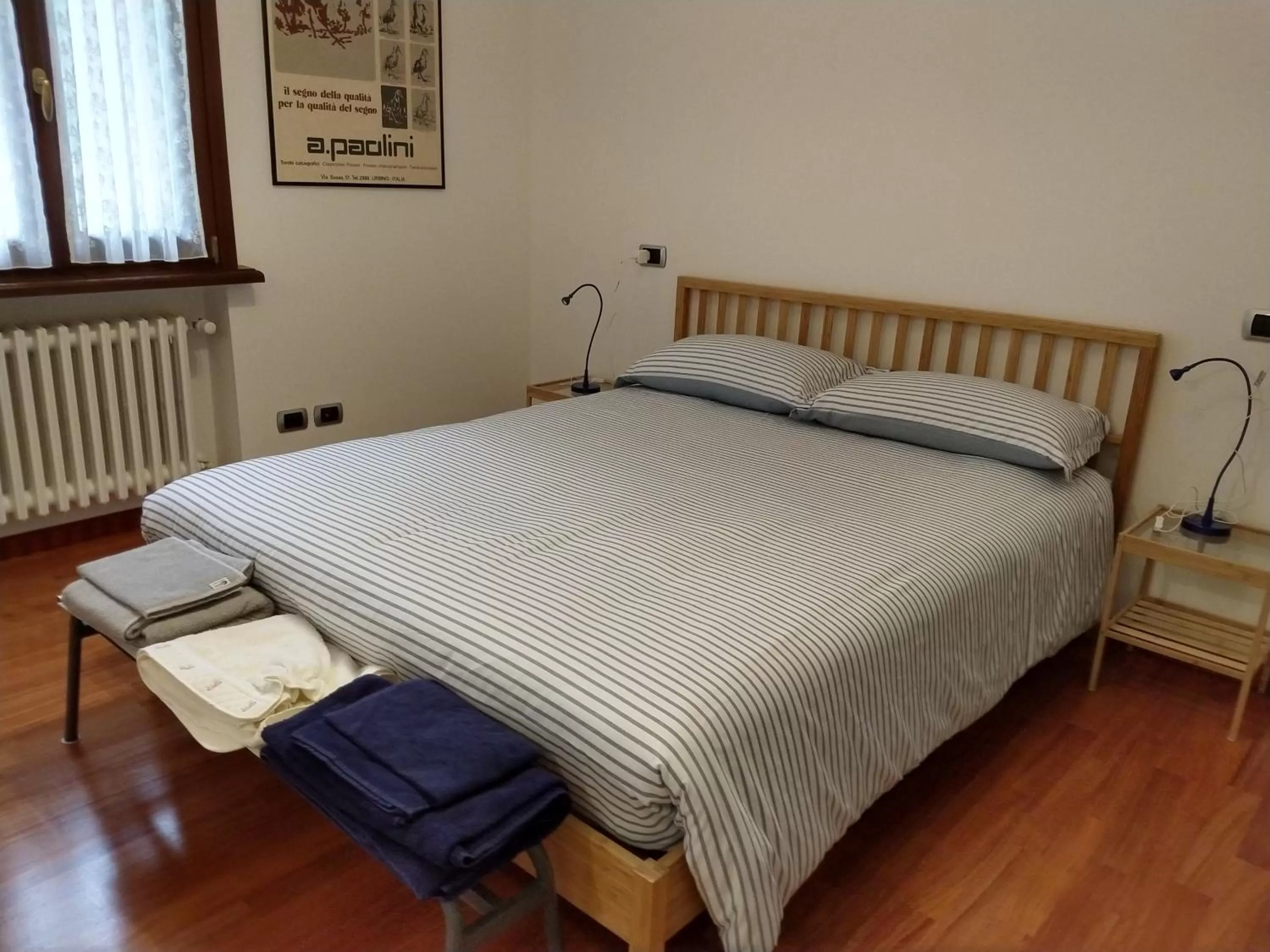 Bed in B&B IL TORCHIO-URBINO