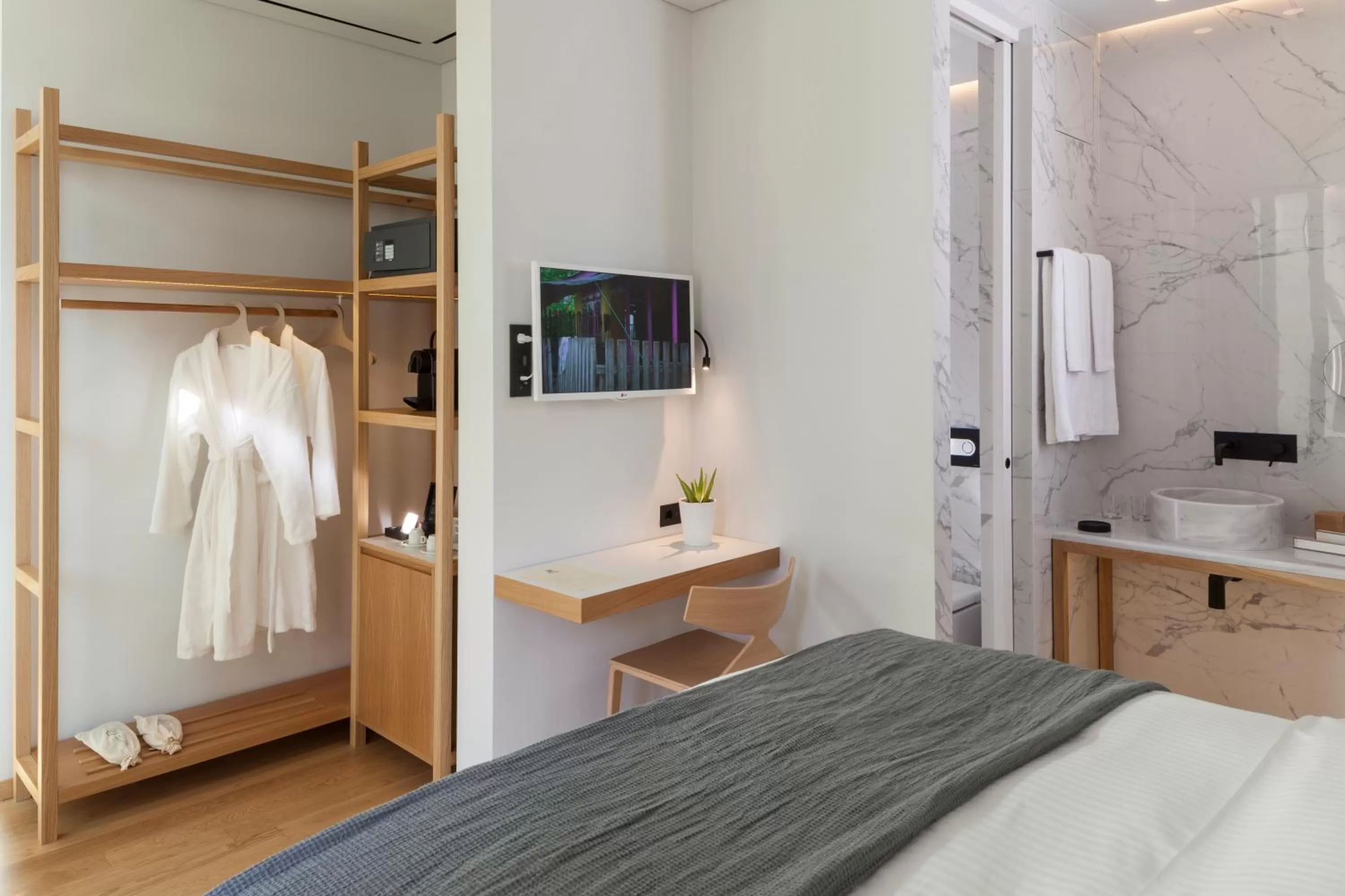 Bed in Coco-Mat Hotel Athens