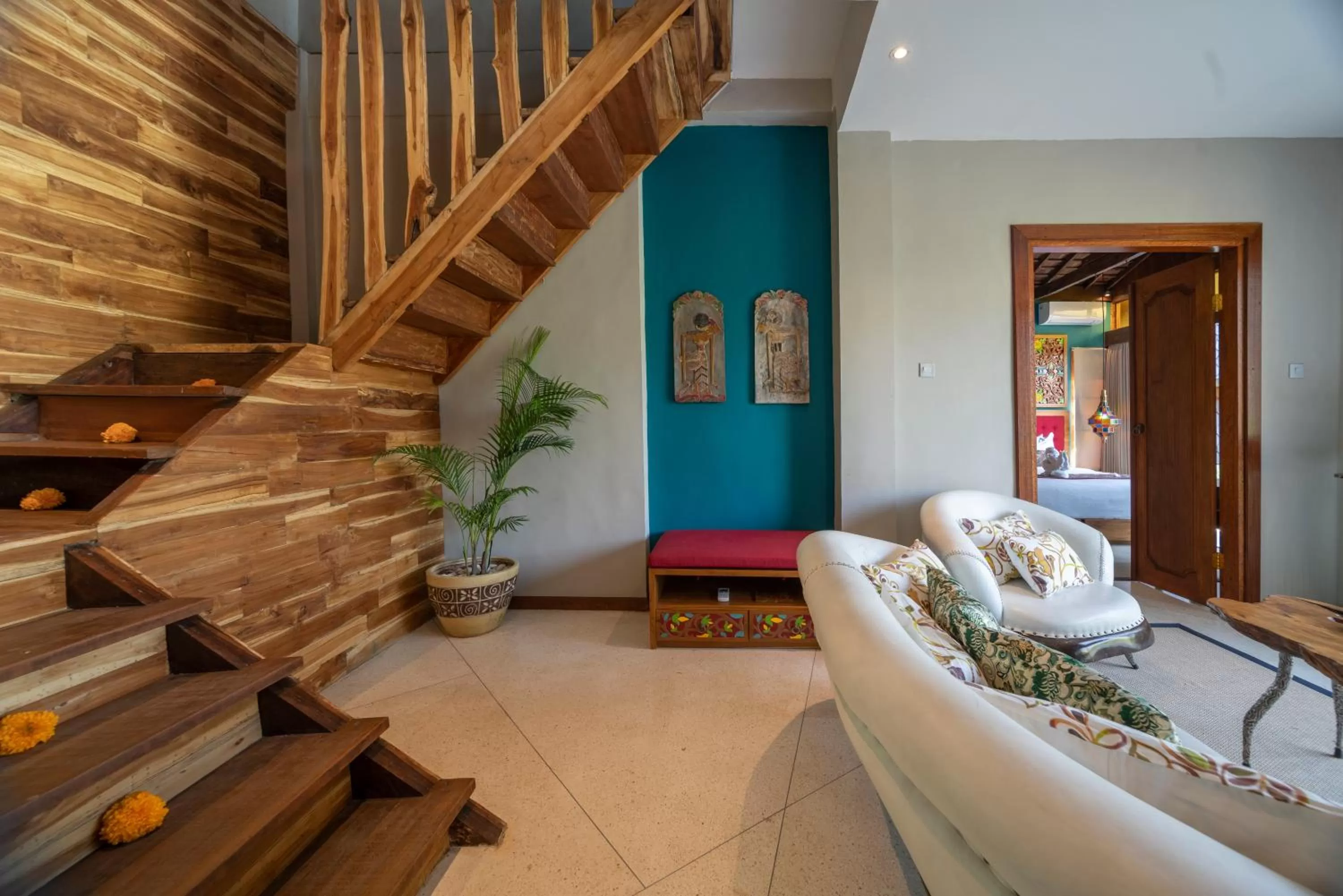 Living room in Menzel Ubud