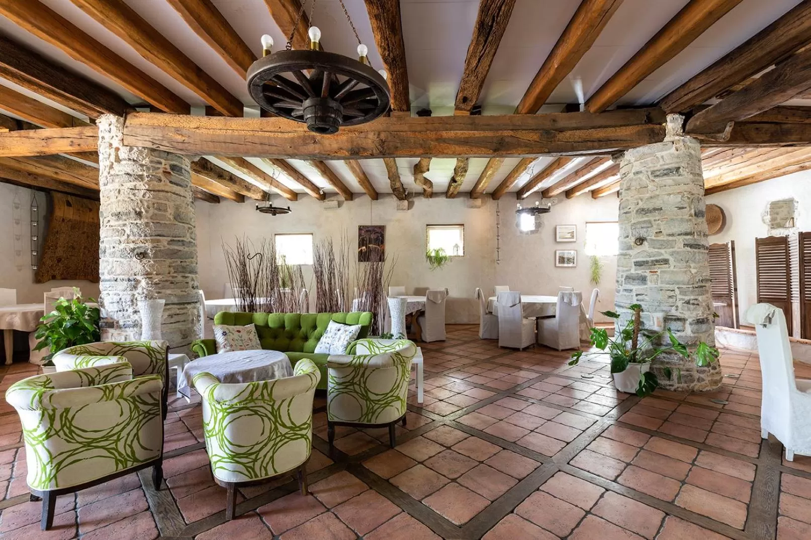Living room in Domaine de Bassilour