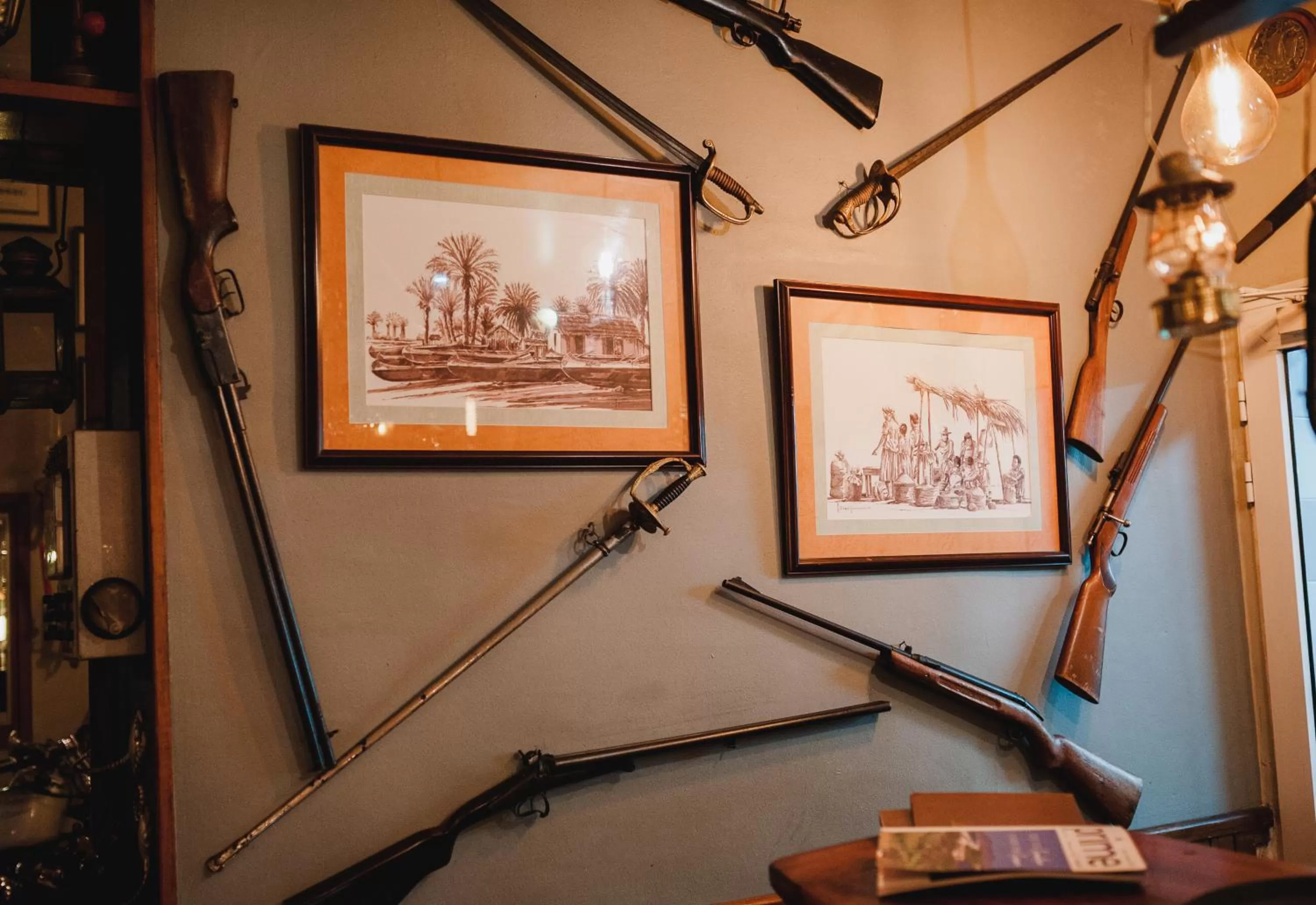 Decorative detail in La Varangue