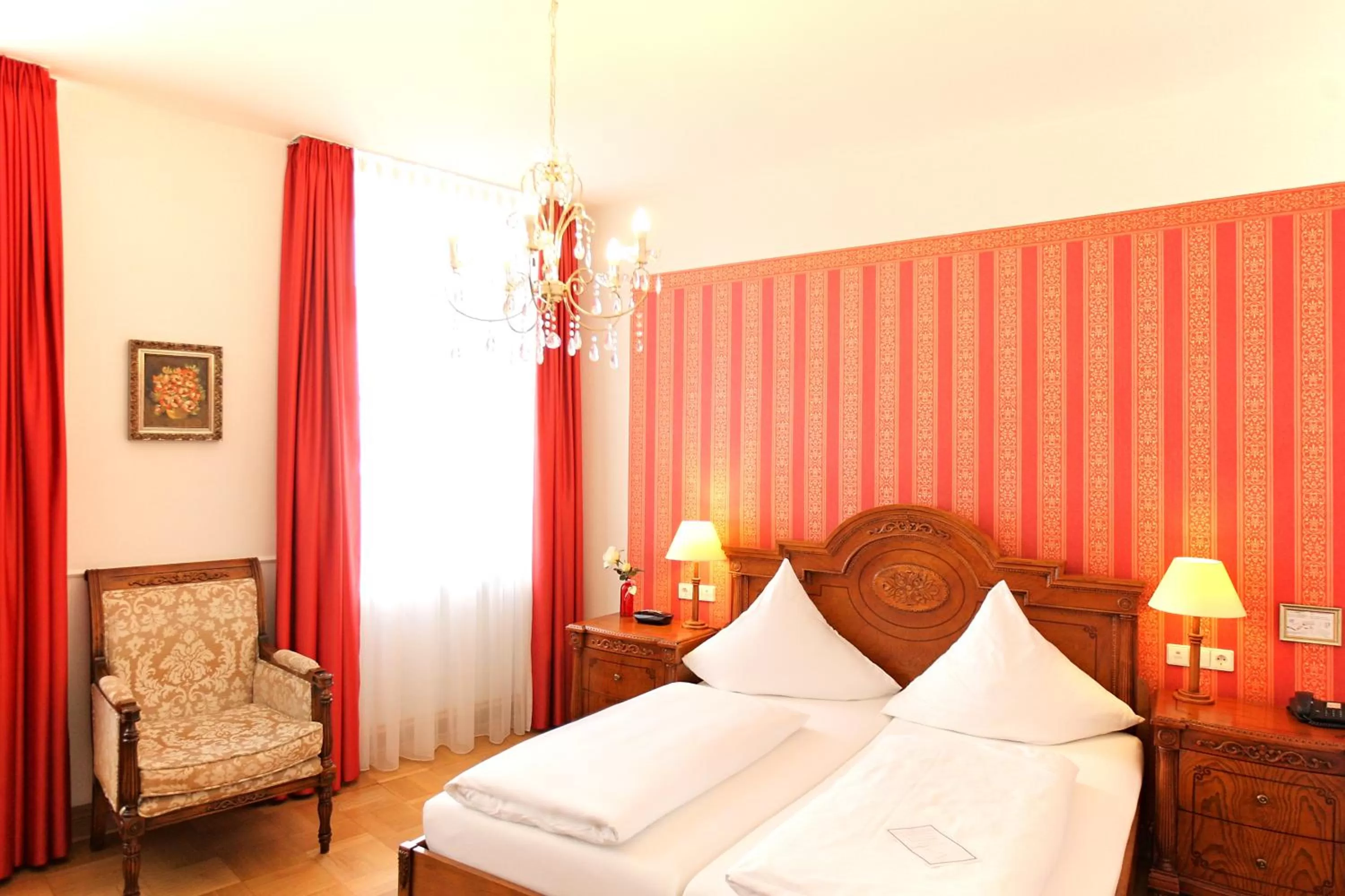 Bed in Hotel Rathausglöckel