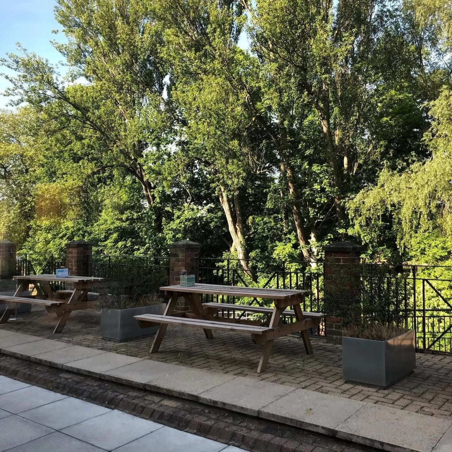 Patio in Novotel York Centre
