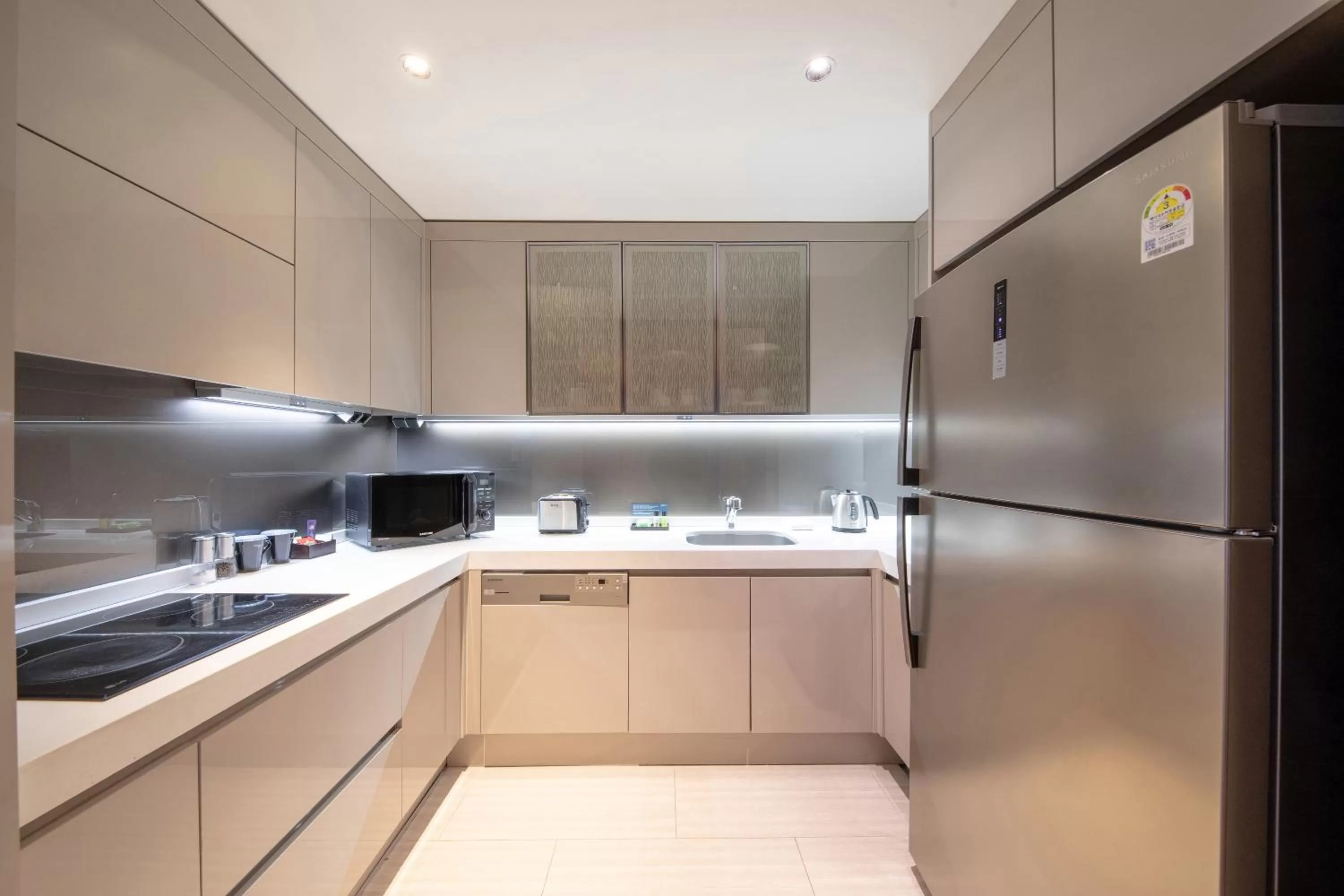 kitchen in Oakwood Premier Incheon