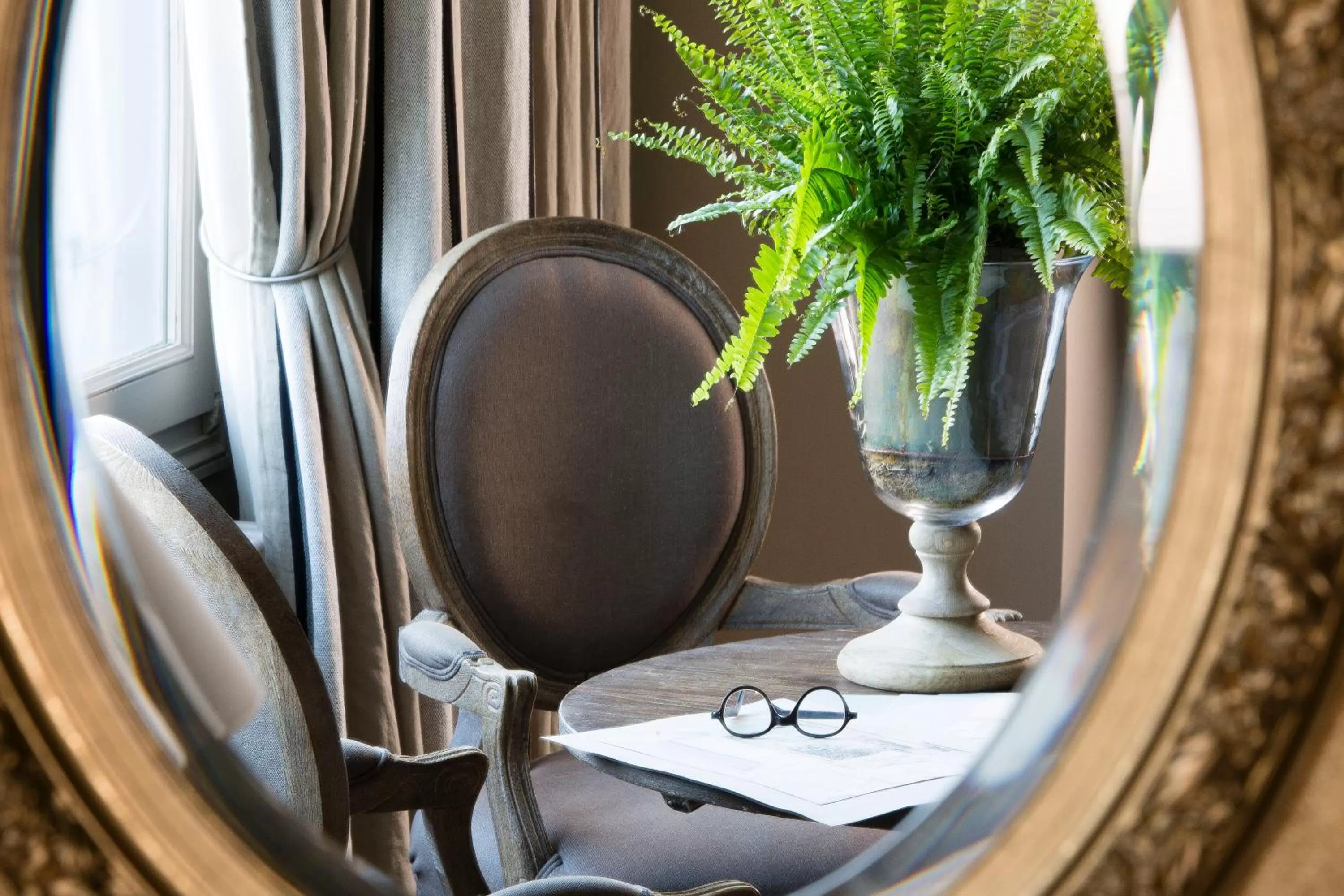 Seating area in La Ferme Saint Simeon Hotel & Spa - Relais & Chateaux