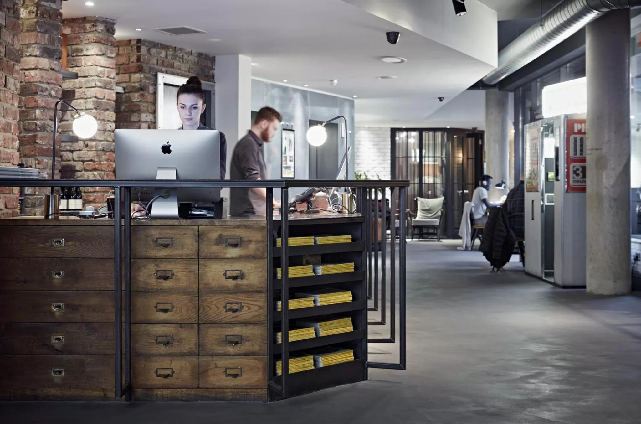 Lobby or reception in The Hoxton, Shoreditch