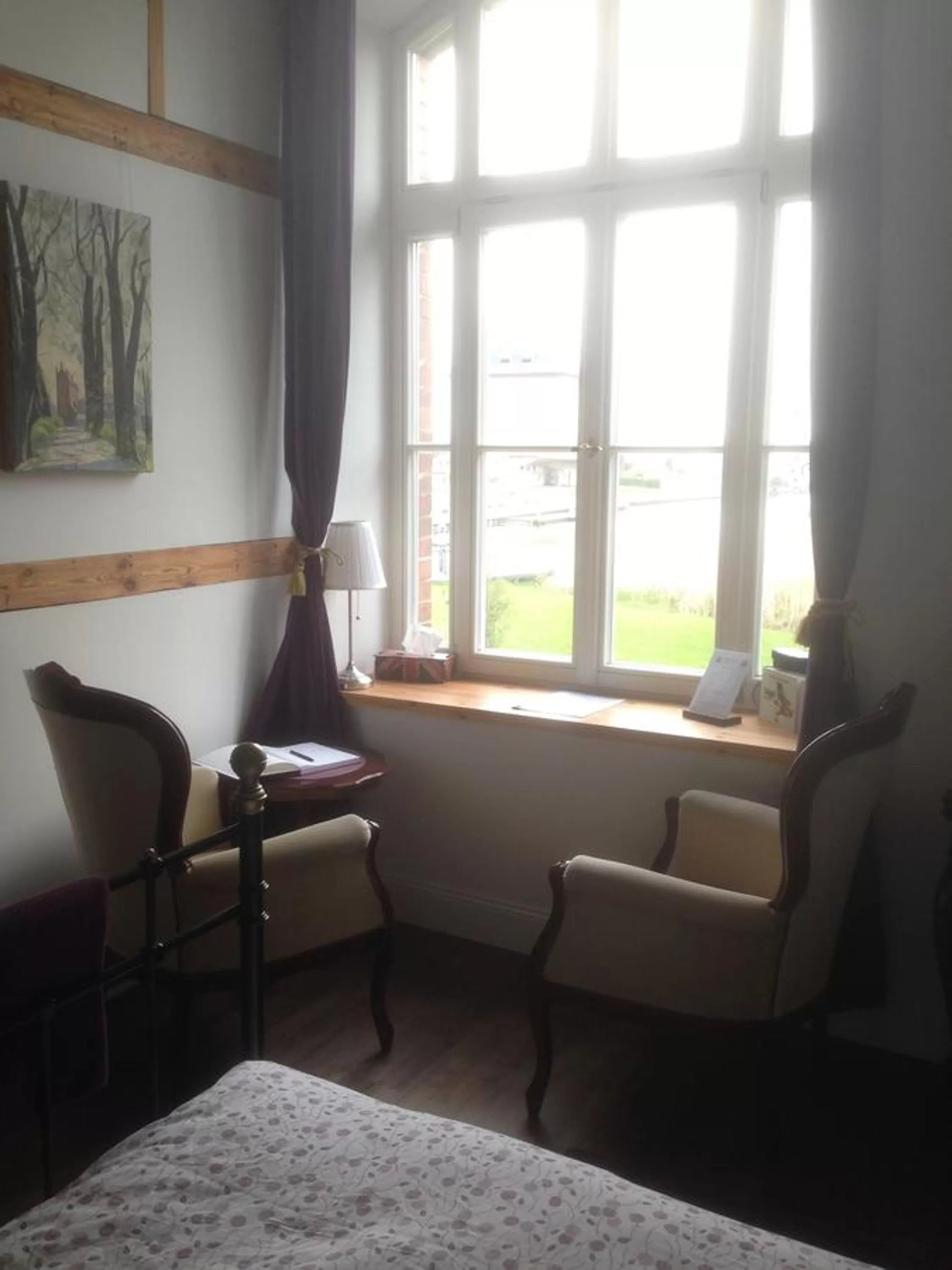 Seating Area in B&B Mühlenvilla am Bützower Hafen