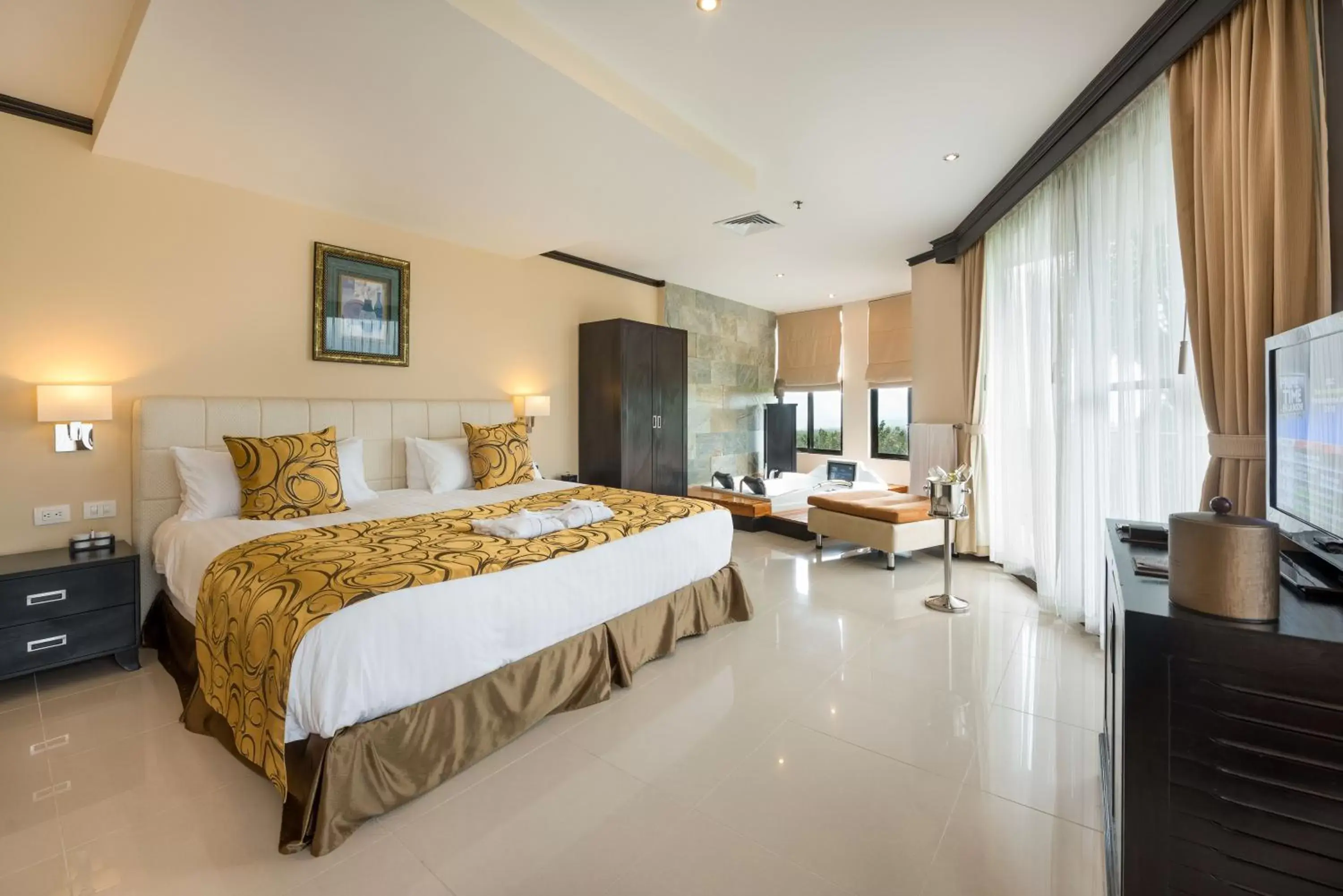 Junior Suite in The Royal Corin Thermal Water Spa & Resort - Adults Only Junior Suite in The Royal Corin Thermal Water Spa & Resort - Adults Only