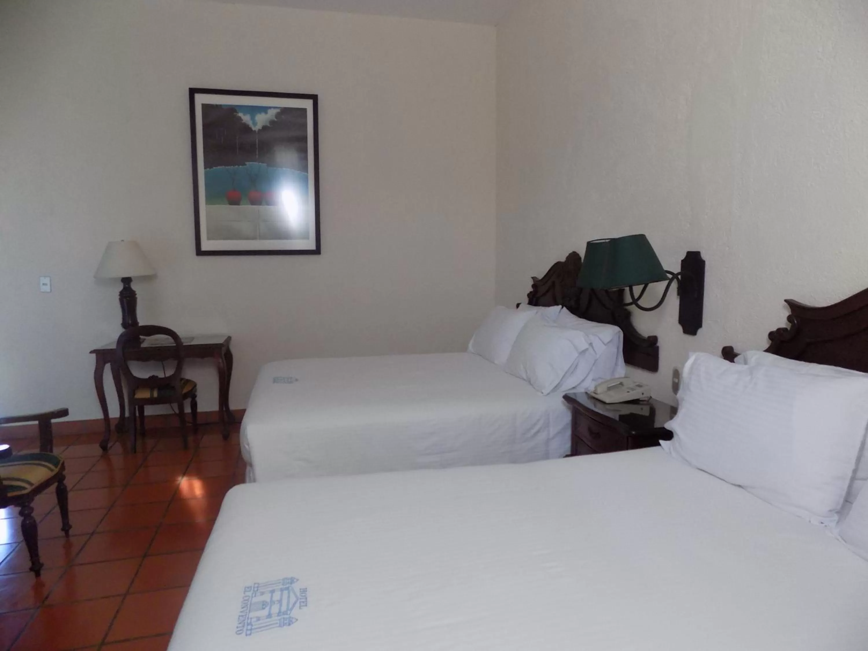 Bed in Hotel El Convento Leon Nicaragua