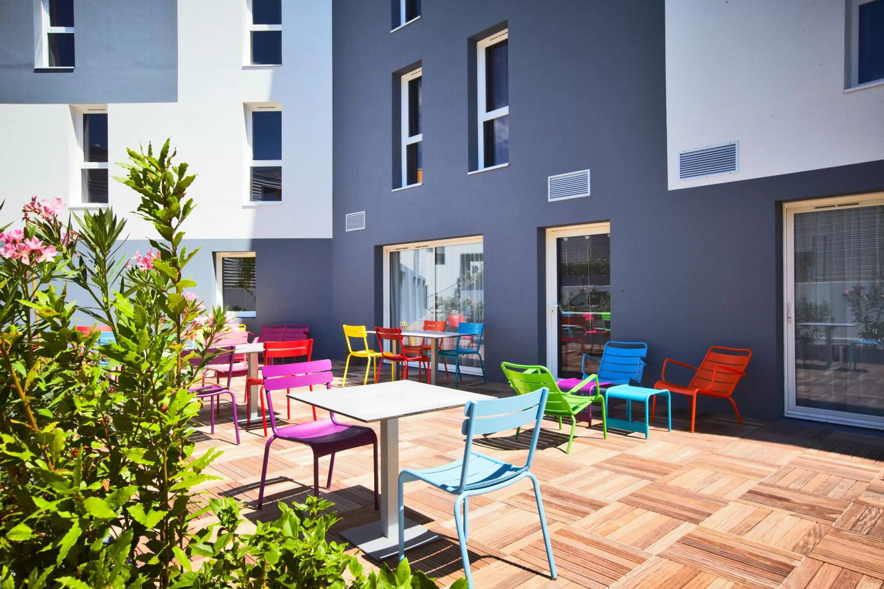 Balcony/Terrace in ibis Styles La Rochelle Centre les Minimes