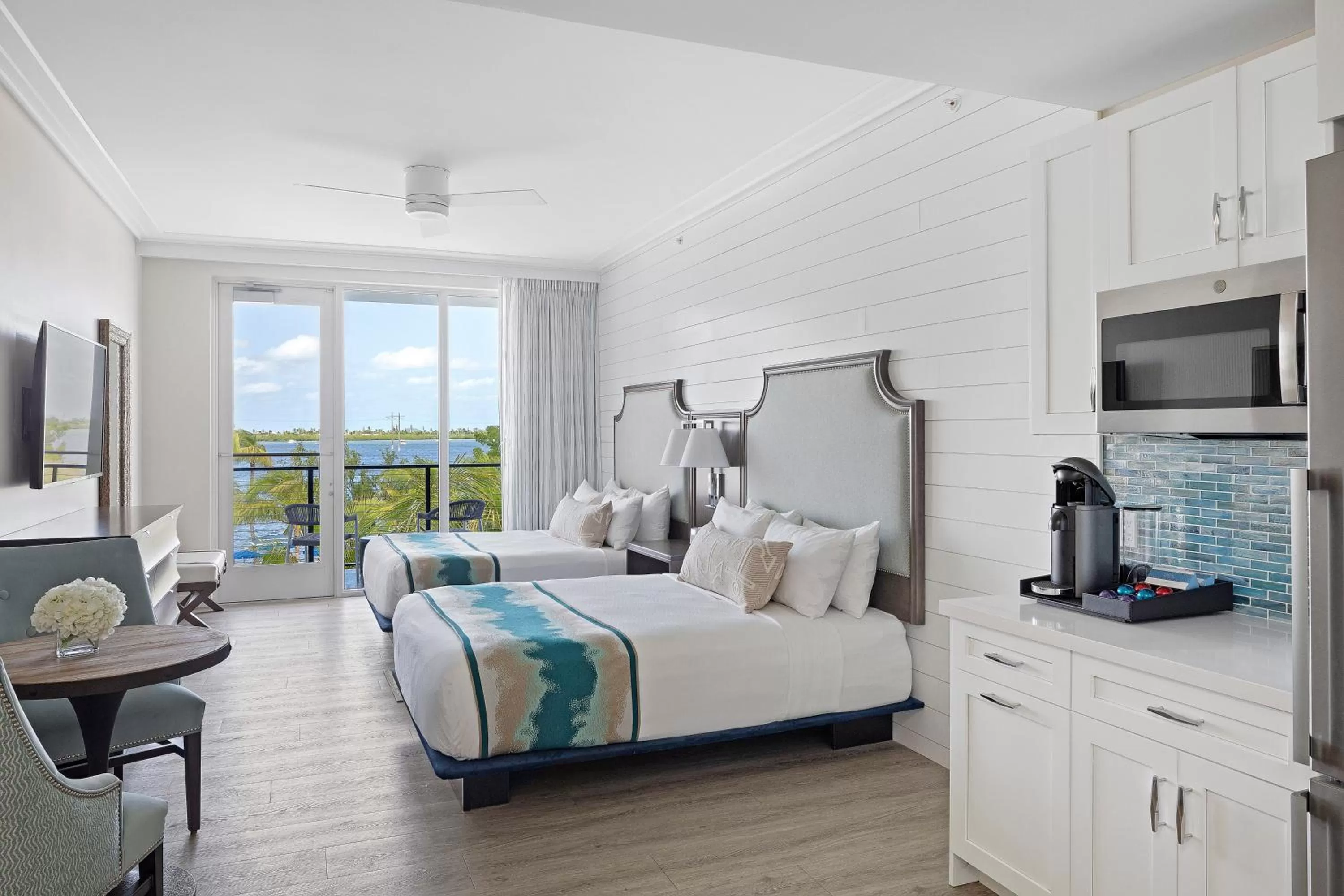 Photo of the whole room, Bed in The Capitana Key West