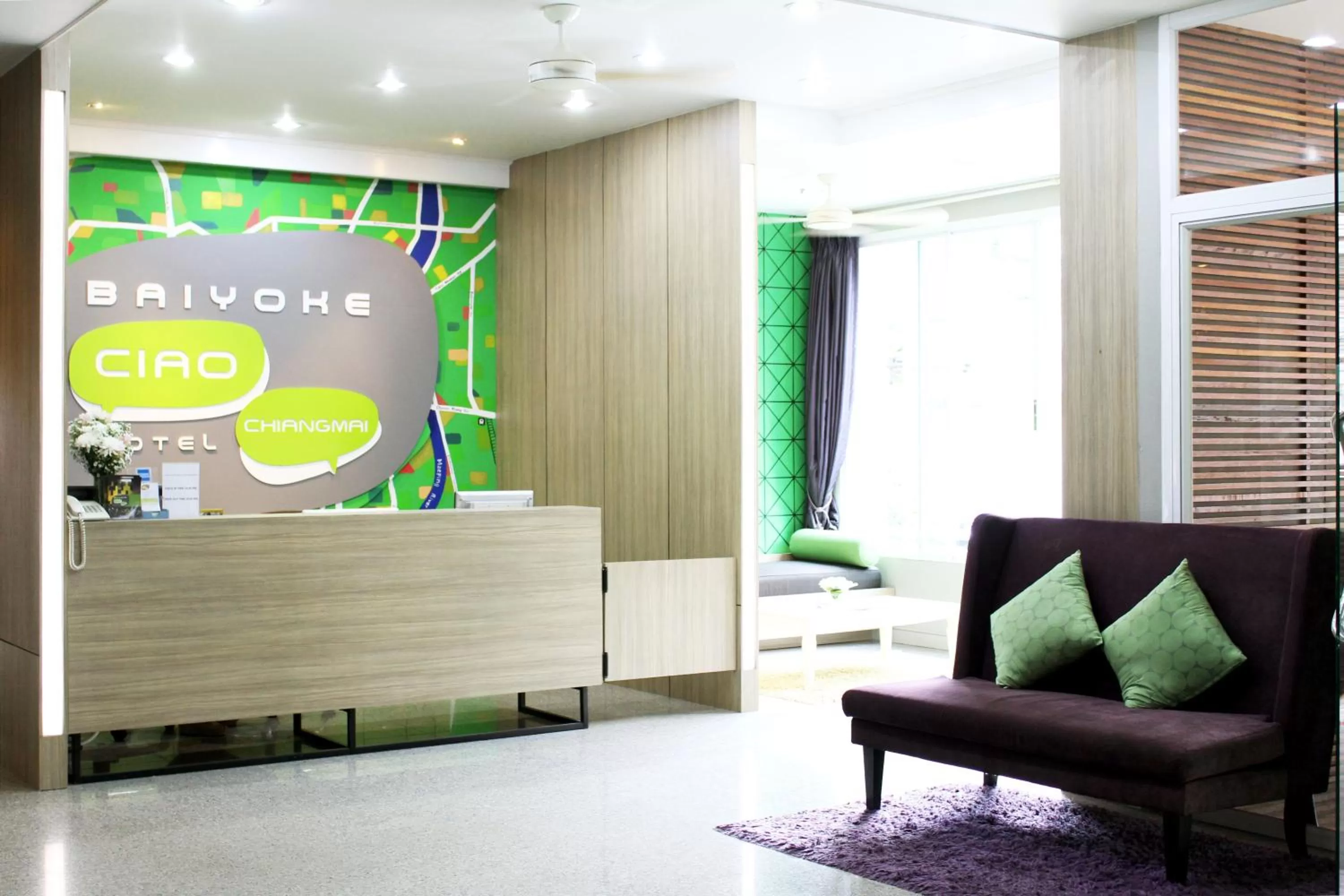 Lobby or reception in Baiyoke Ciao Hotel