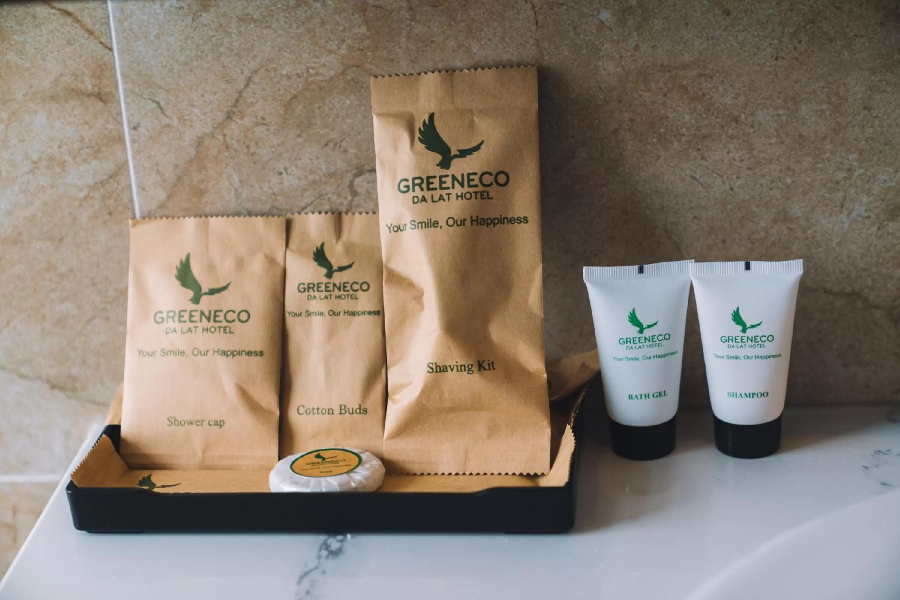 Shower in GREENECO DA LAT HOTEL - Khách sạn Green Eco Đà Lạt