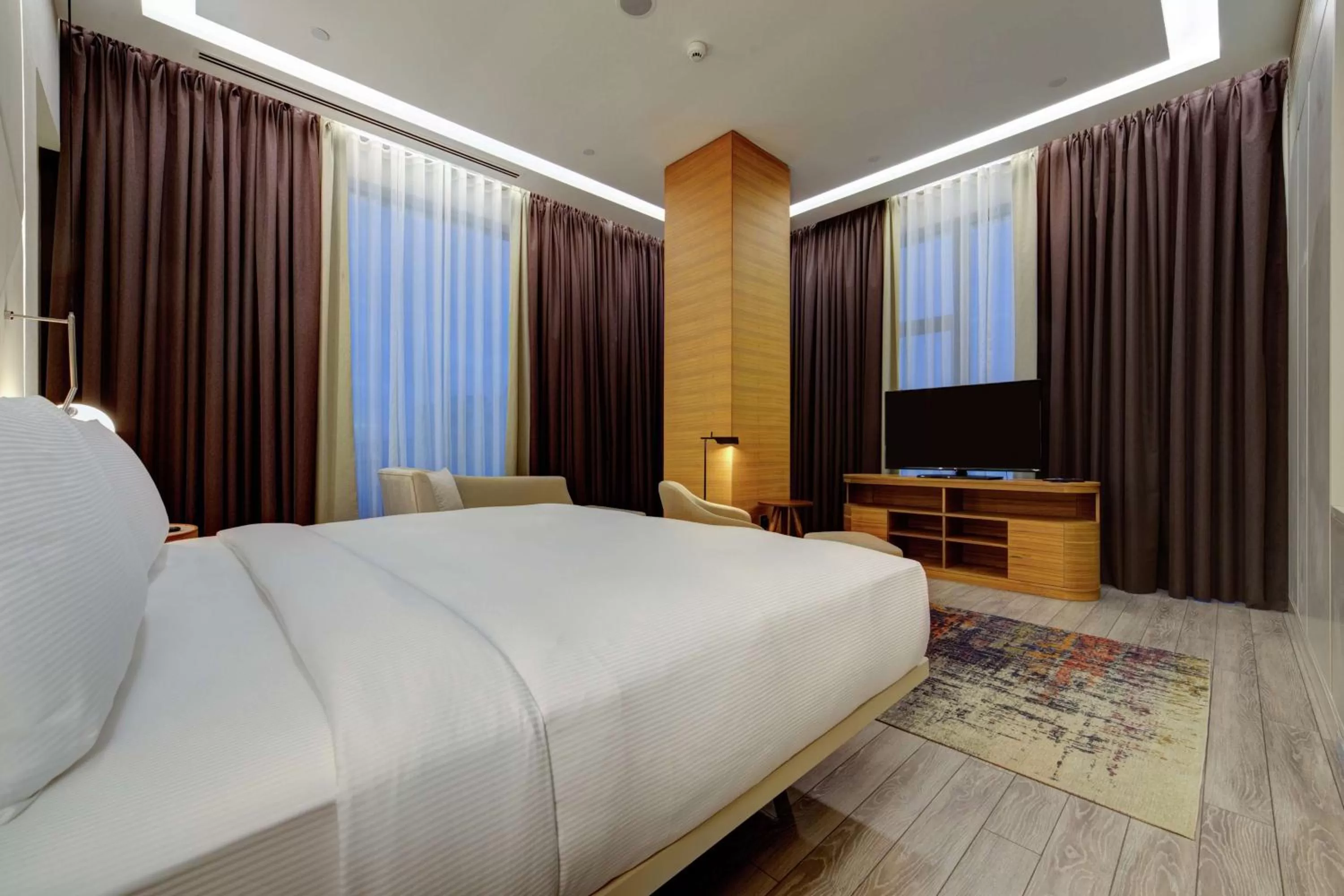 Bed in DoubleTree by Hilton Adana