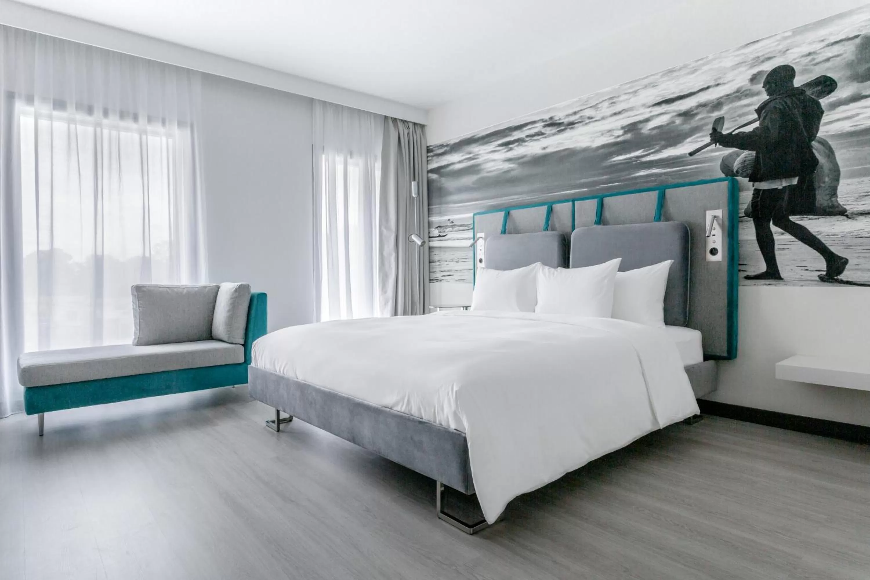 Bed in Novotel Convention And Spa