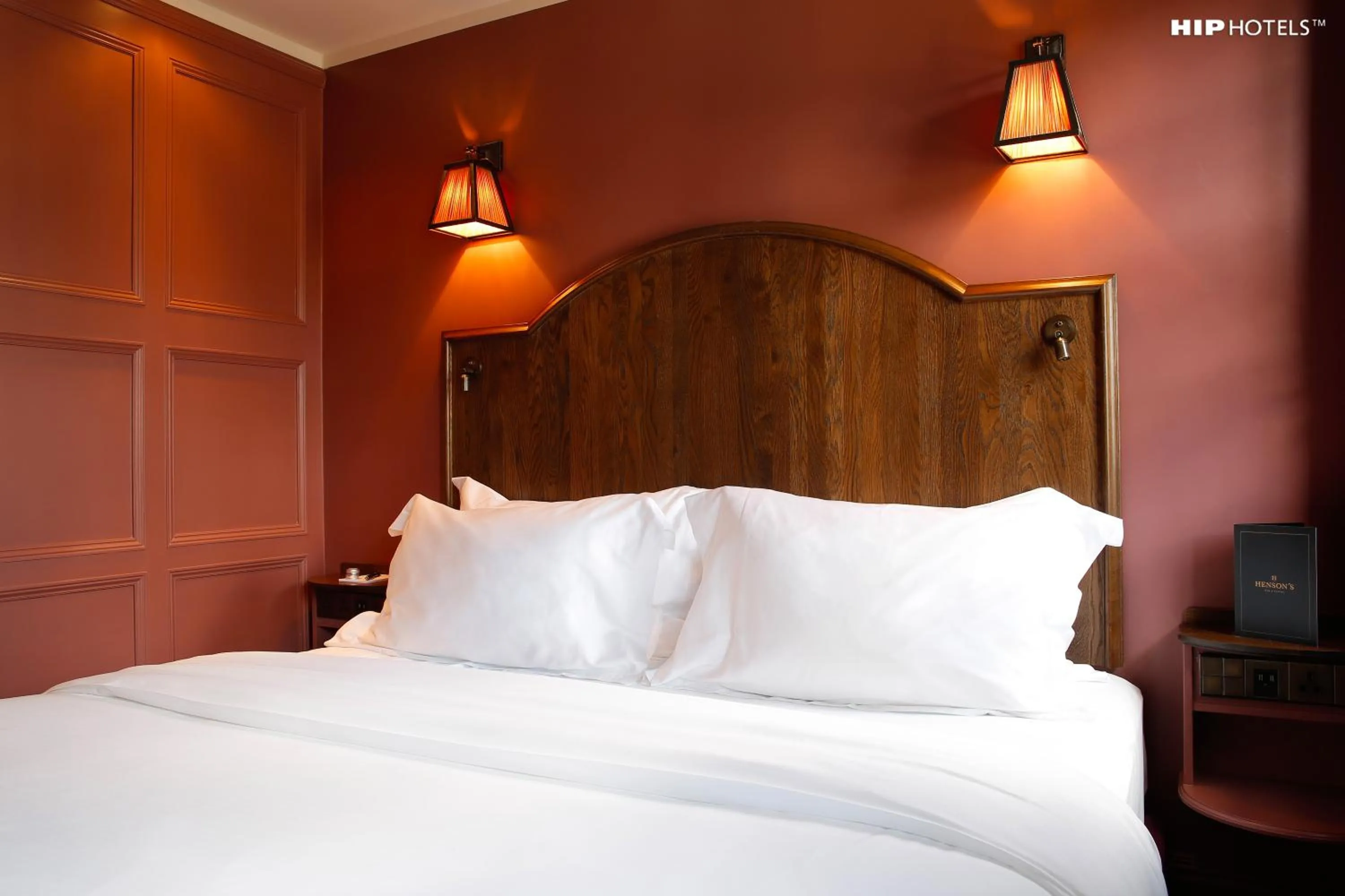 Bed in Mimi's Hotel Soho