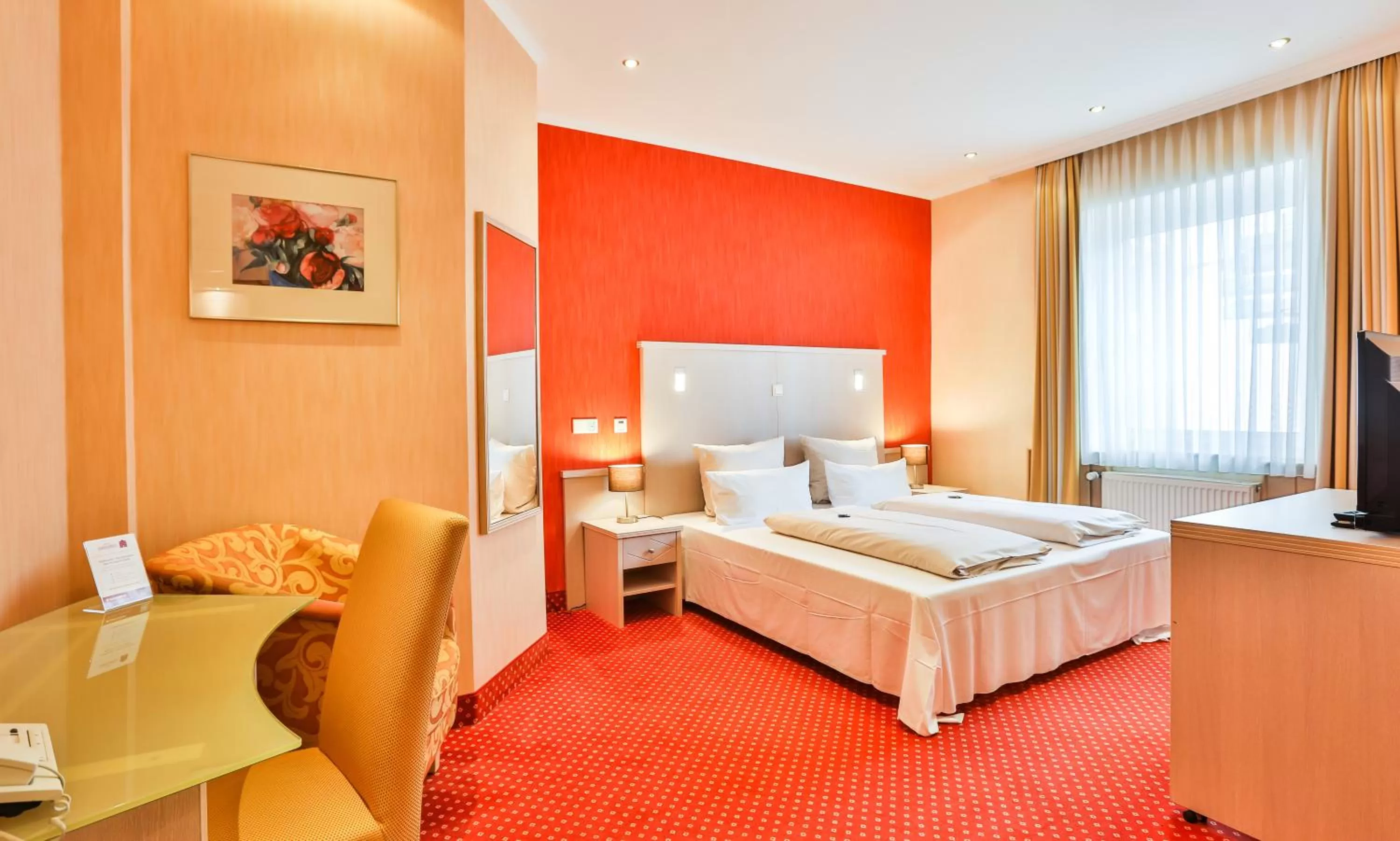 Bed in Hotel Stadt Kappeln