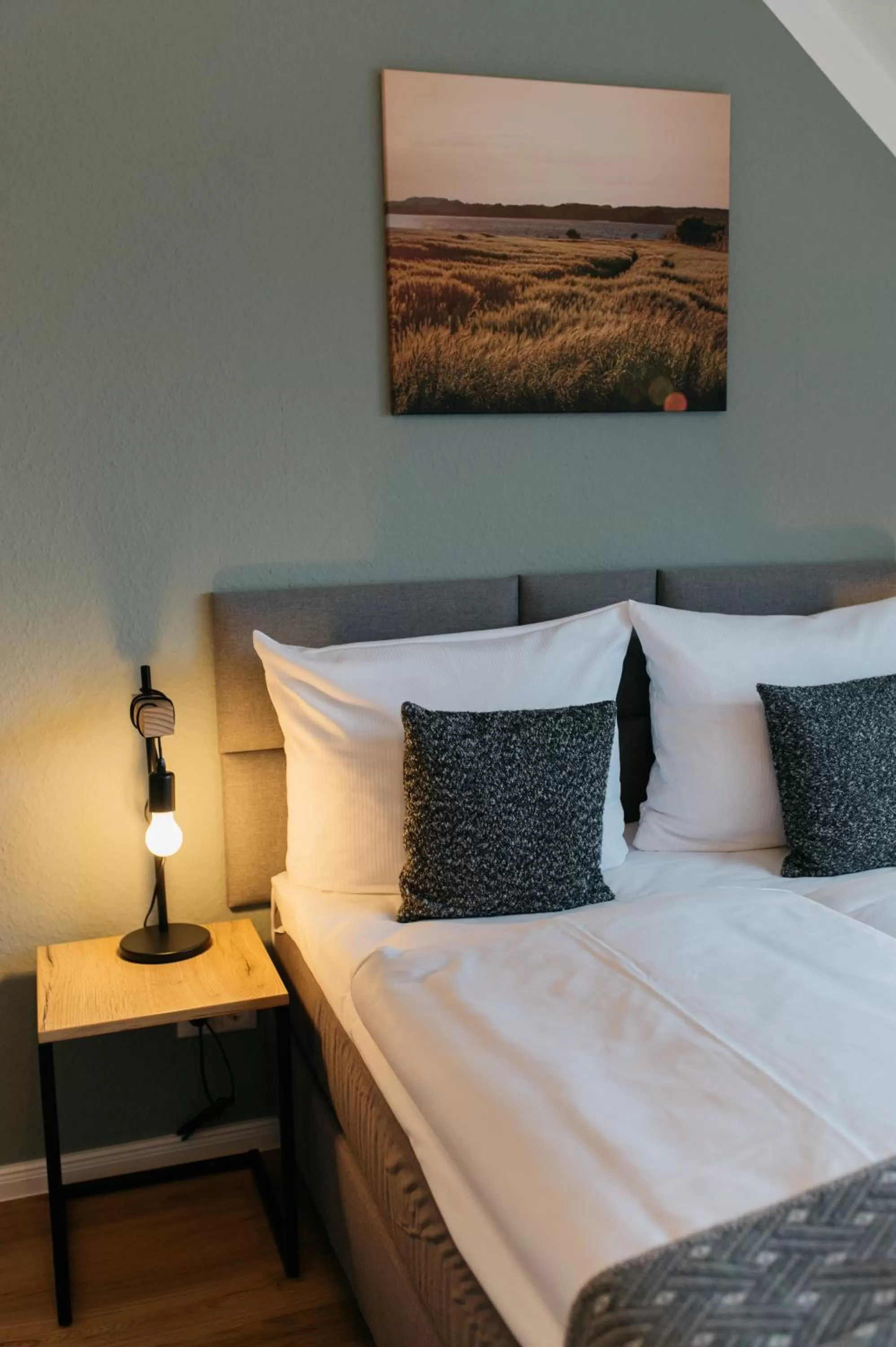 Photo of the whole room, Bed in Schlei Hotel