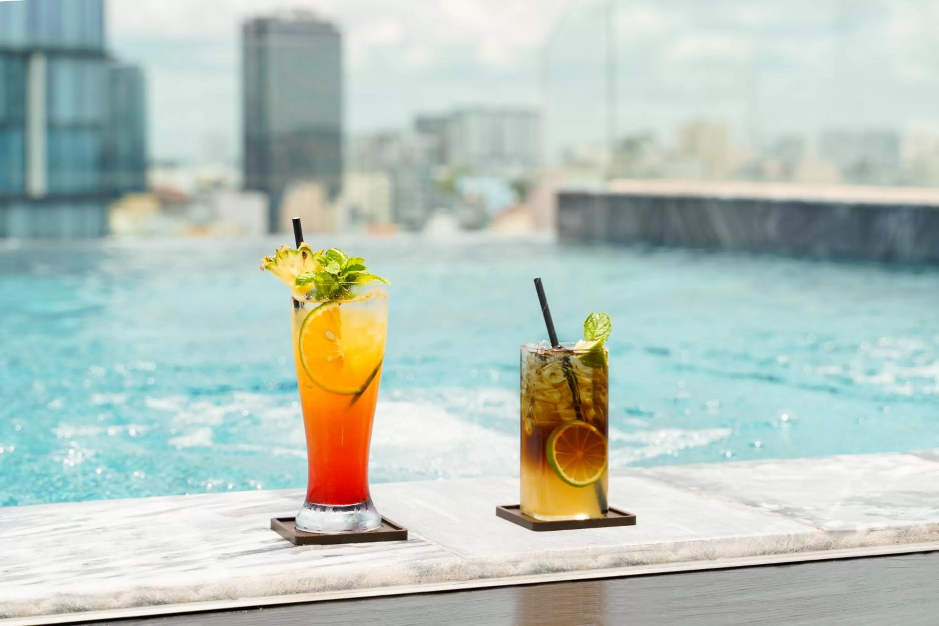 Food and drinks in M City Hotel Saigon