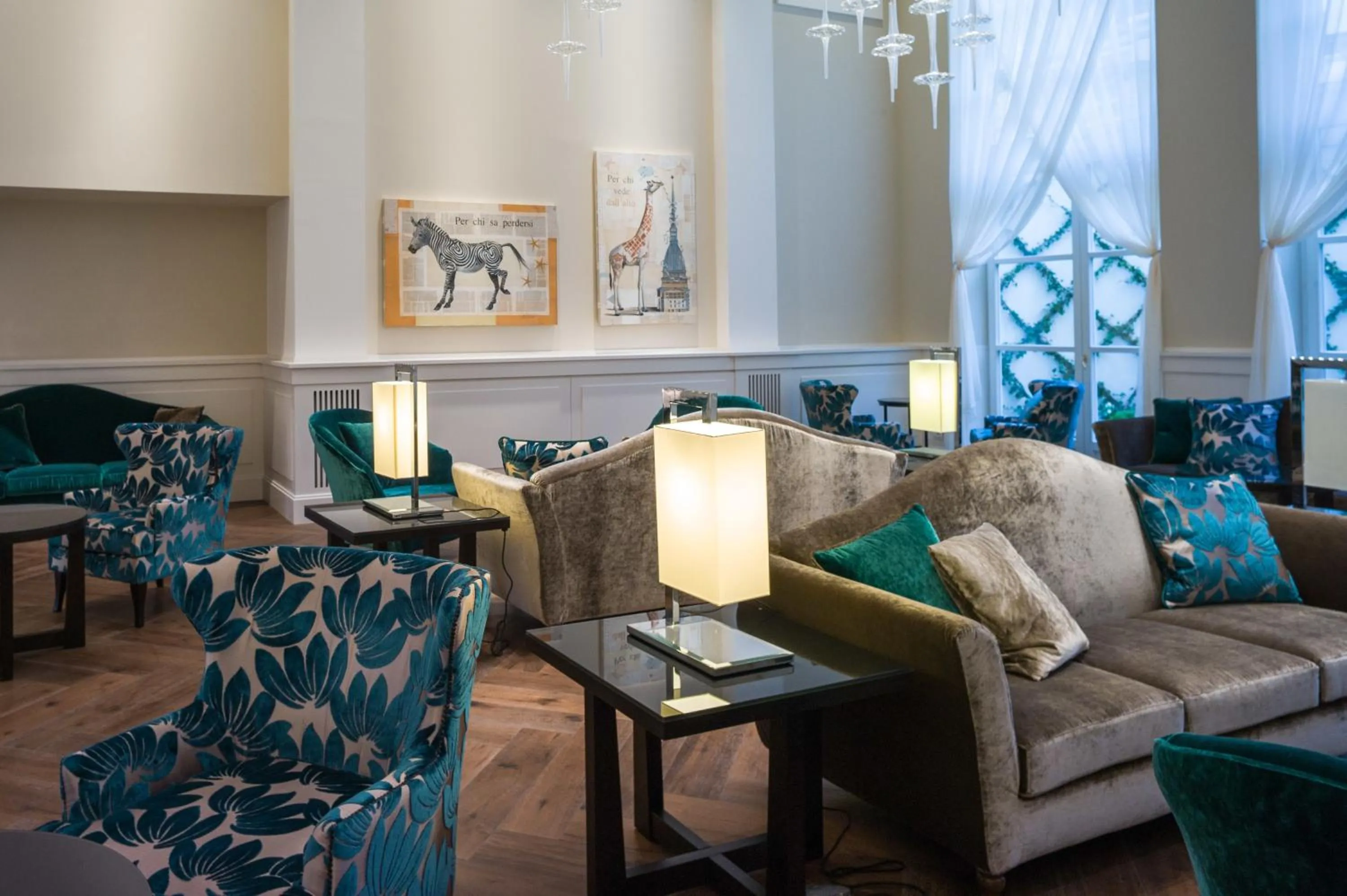 Lobby or reception in Turin Palace Hotel