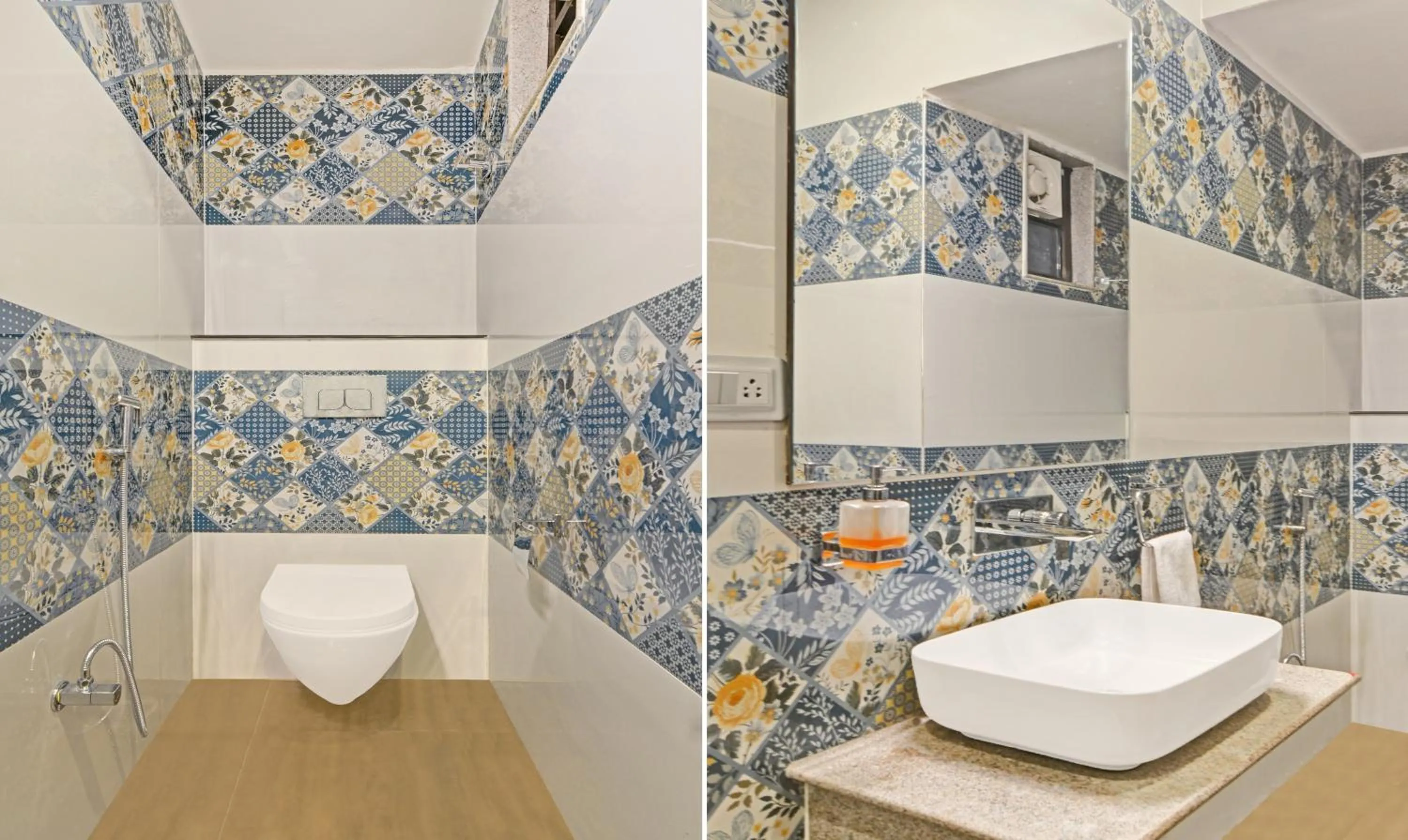 Bathroom in Treebo Paras Raj Near City Palace