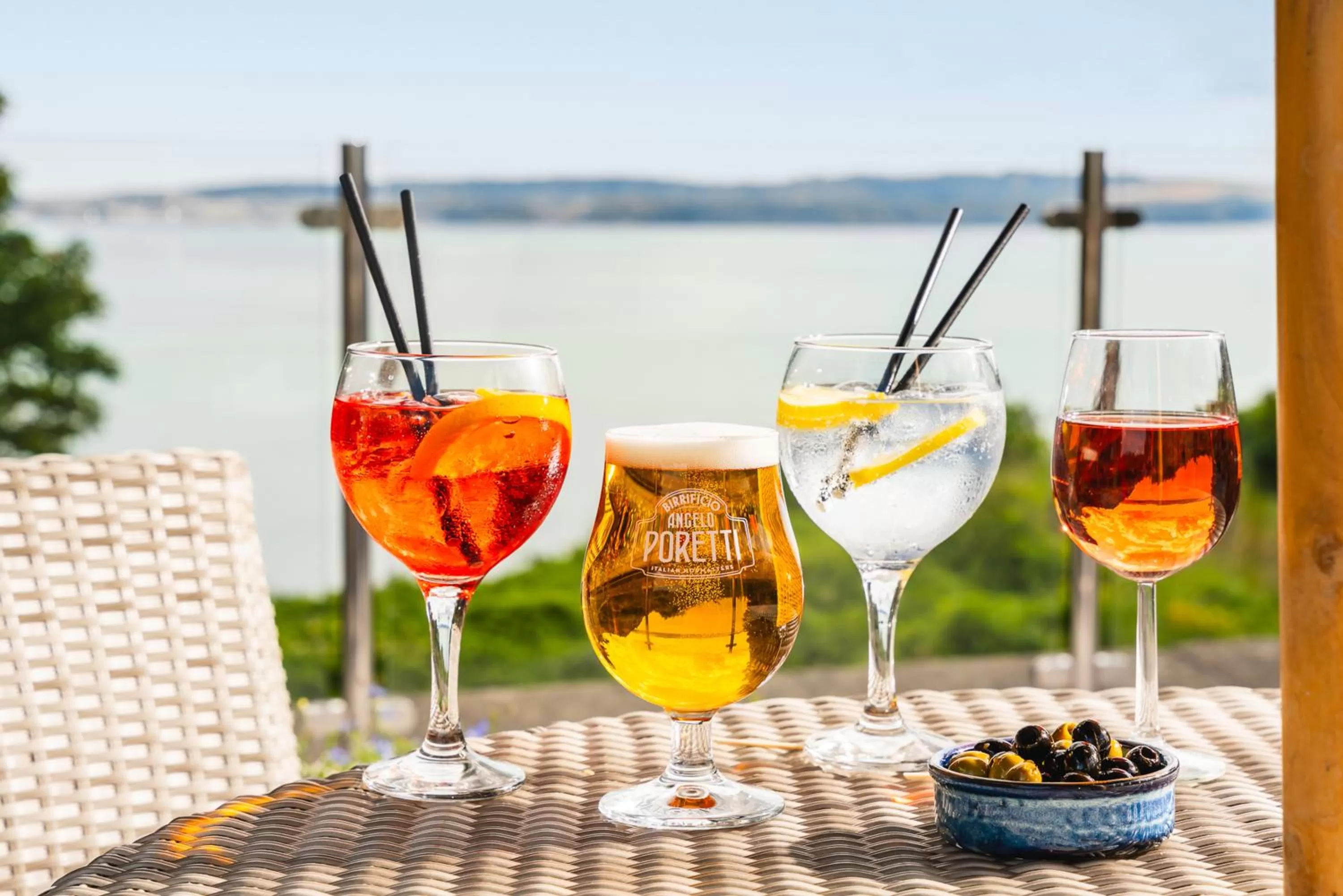 Food and drinks in The Headland Hotel & Spa