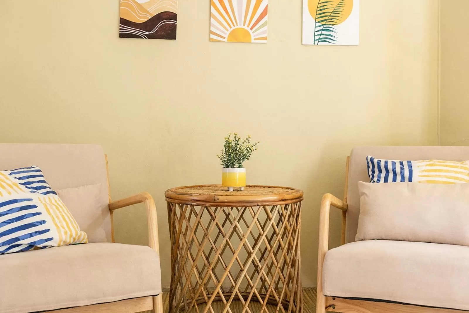 Seating Area in Indie Beach Bungalows