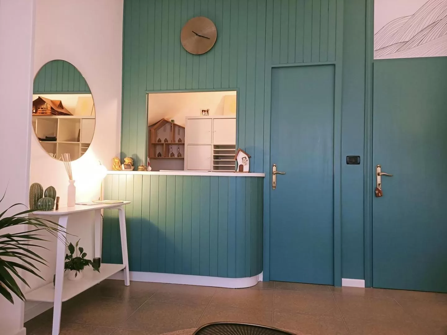 Lobby or reception in Casa Valcellina Hotel Ristorante