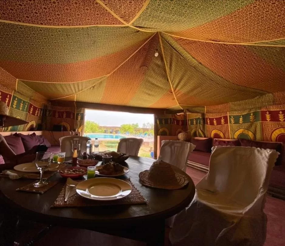 Living room in Riad Darga Rouge