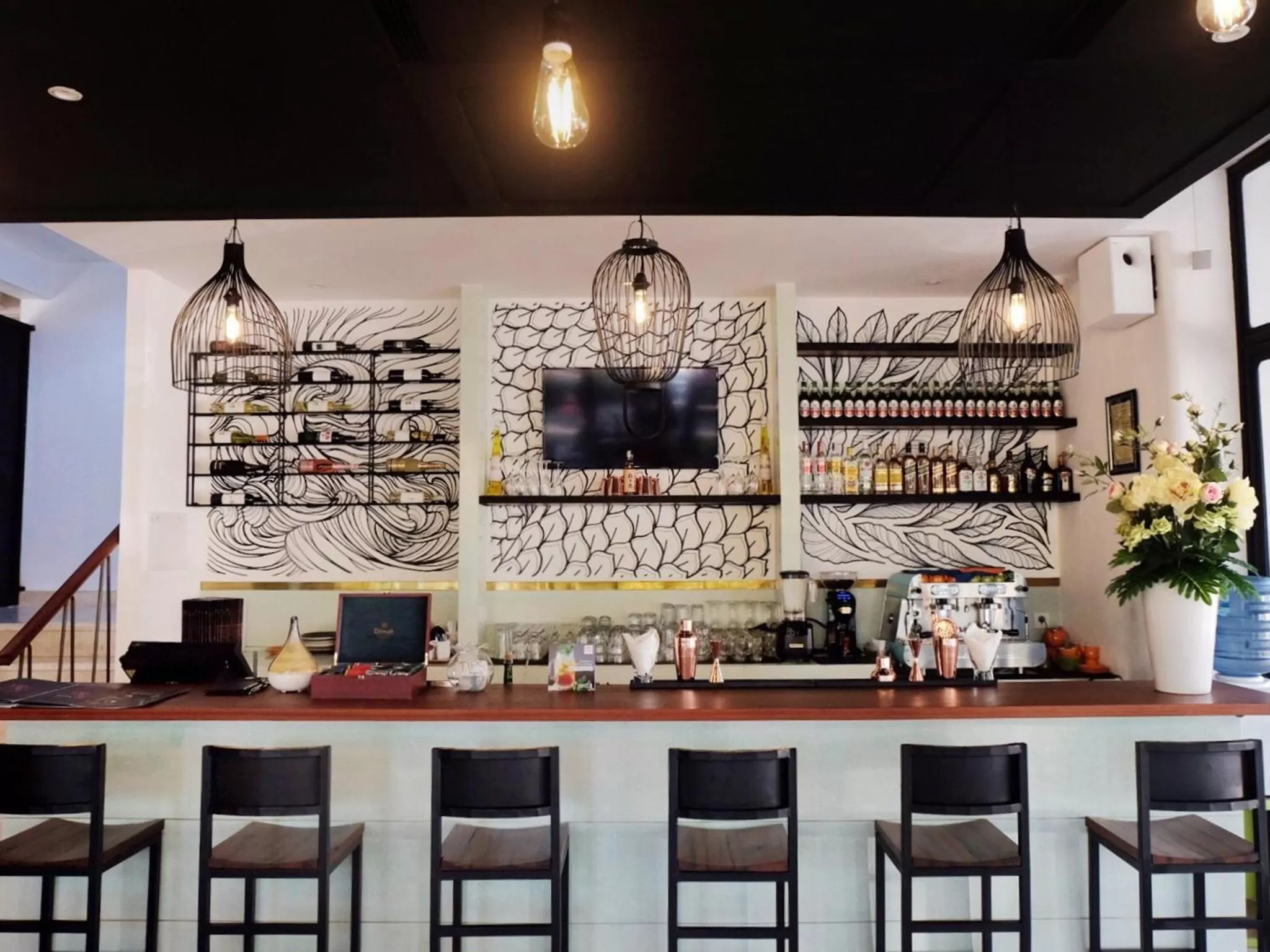 Lounge or bar in Grand Livio Kuta Hotel