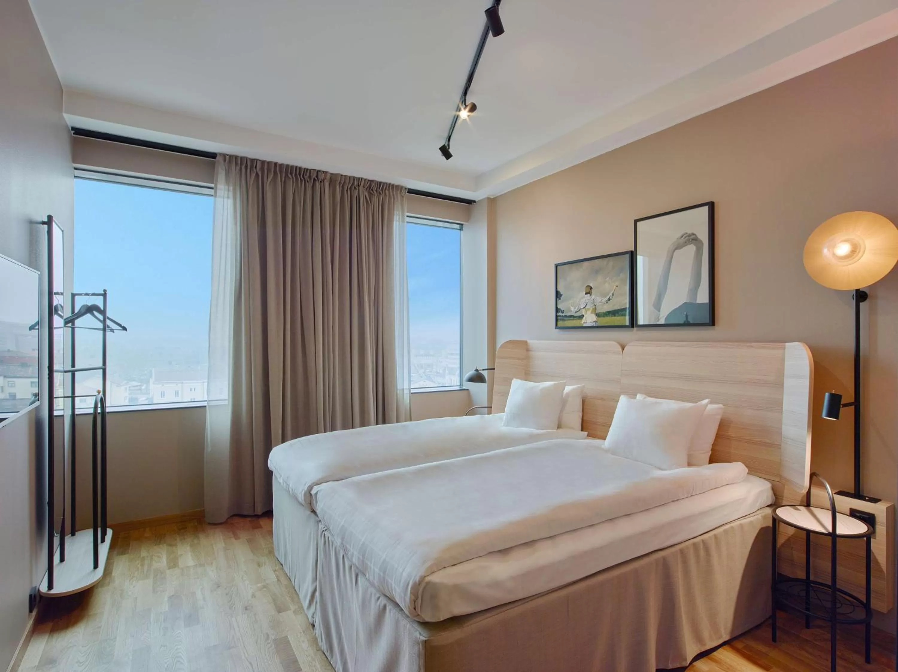 Photo of the whole room, Bed in Scandic Örebro Central