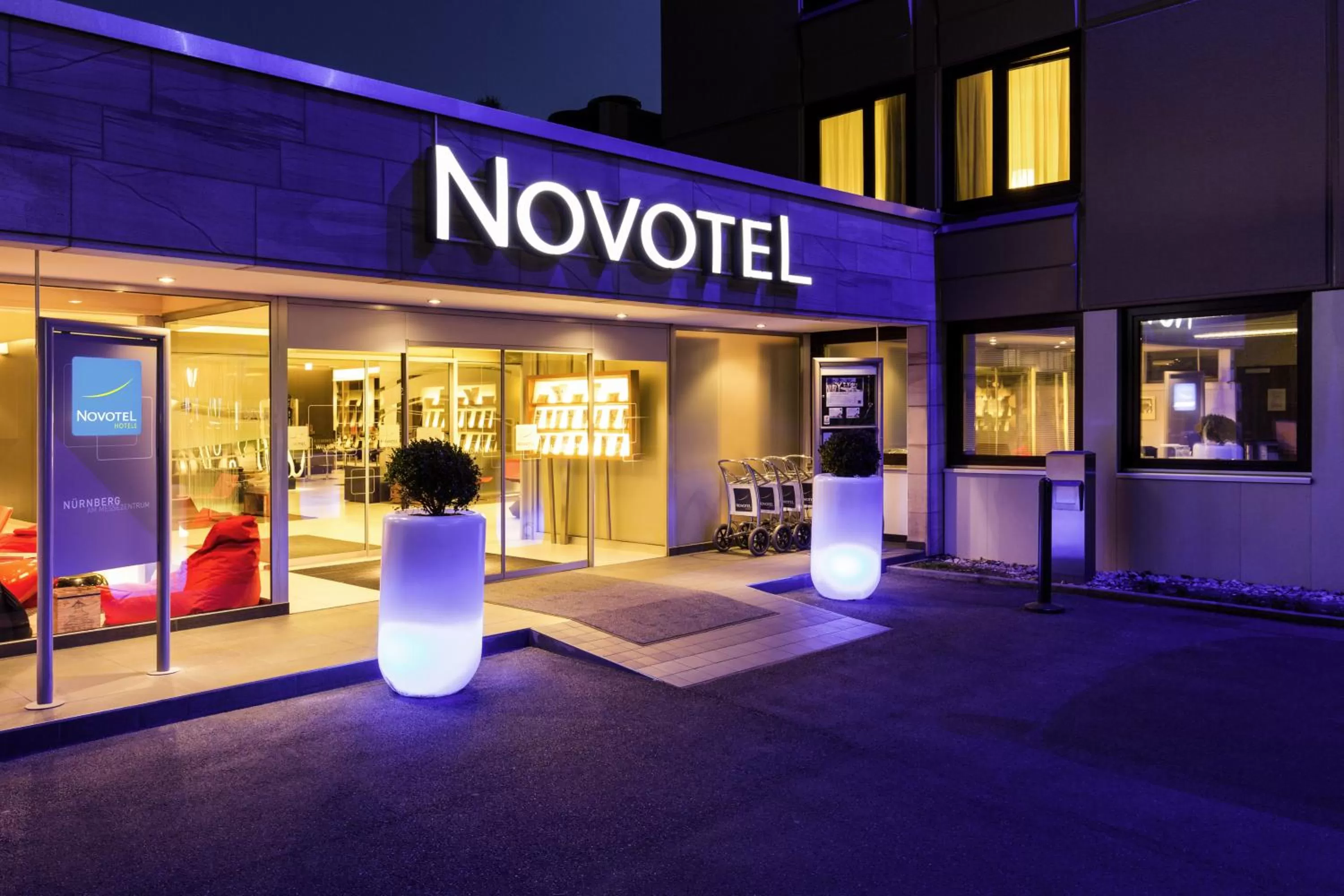Facade/entrance in Novotel Nürnberg am Messezentrum