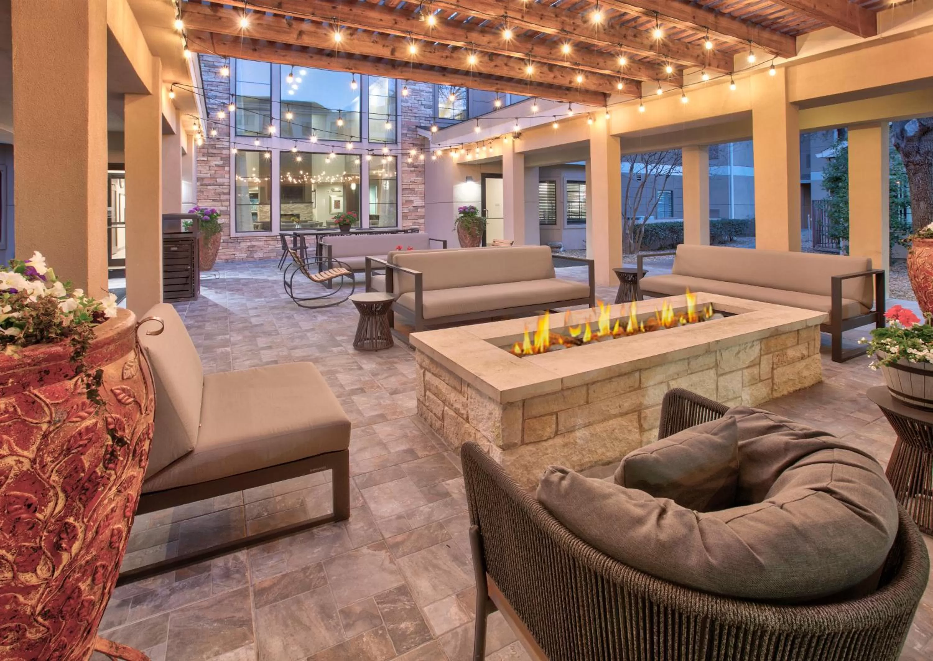 Patio in Staybridge Suites Plano - Richardson Area by IHG