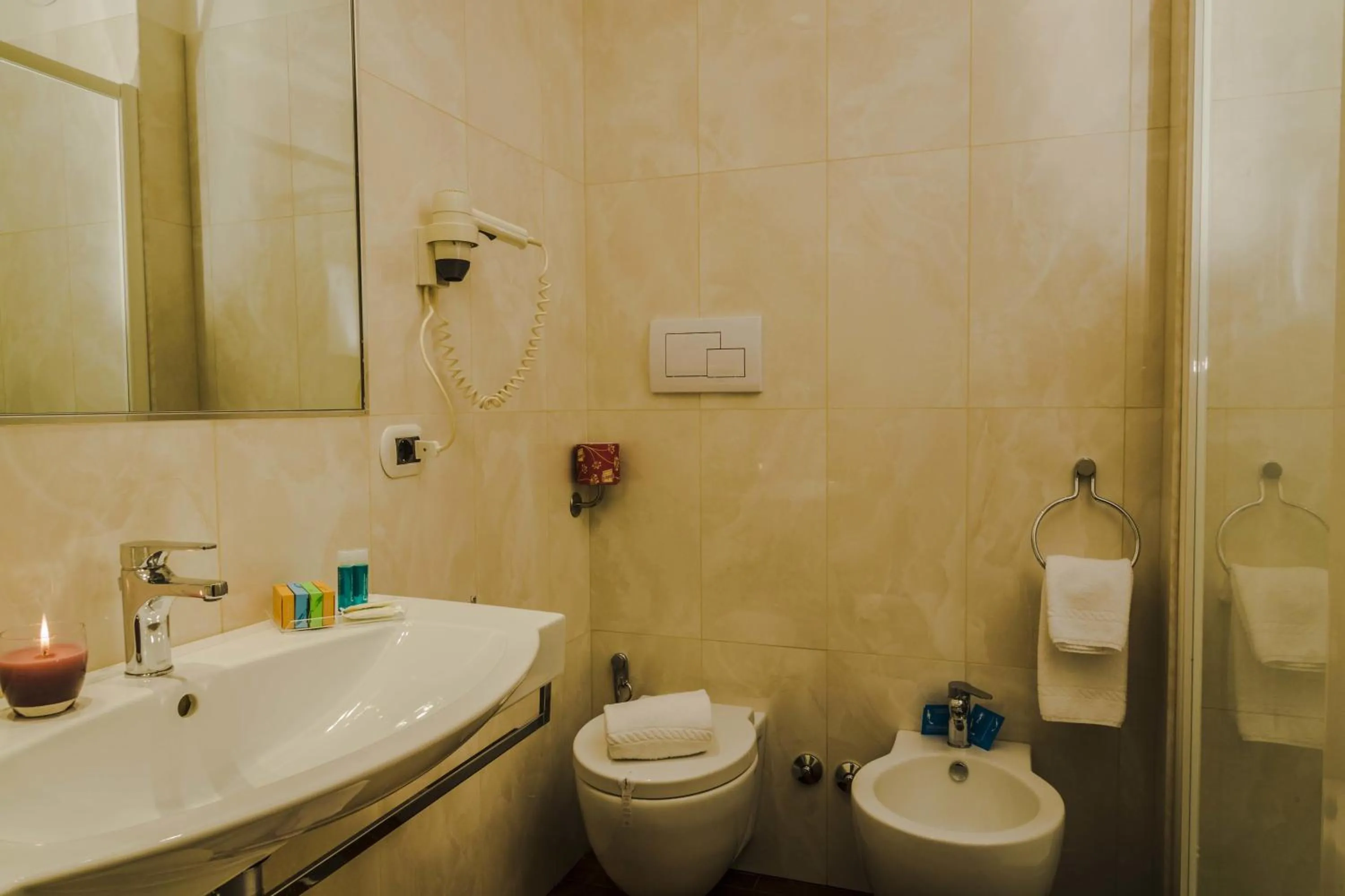 Bathroom in Grande Albergo Potenza