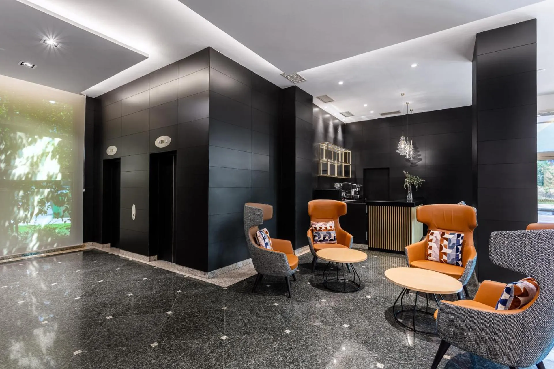 Living room in Eurostars Gran Madrid