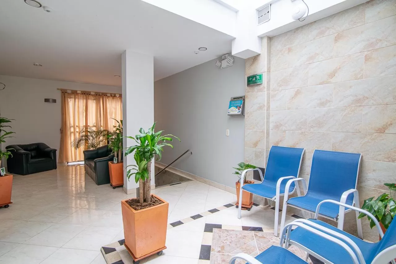 Living room in Hotel El Deportista