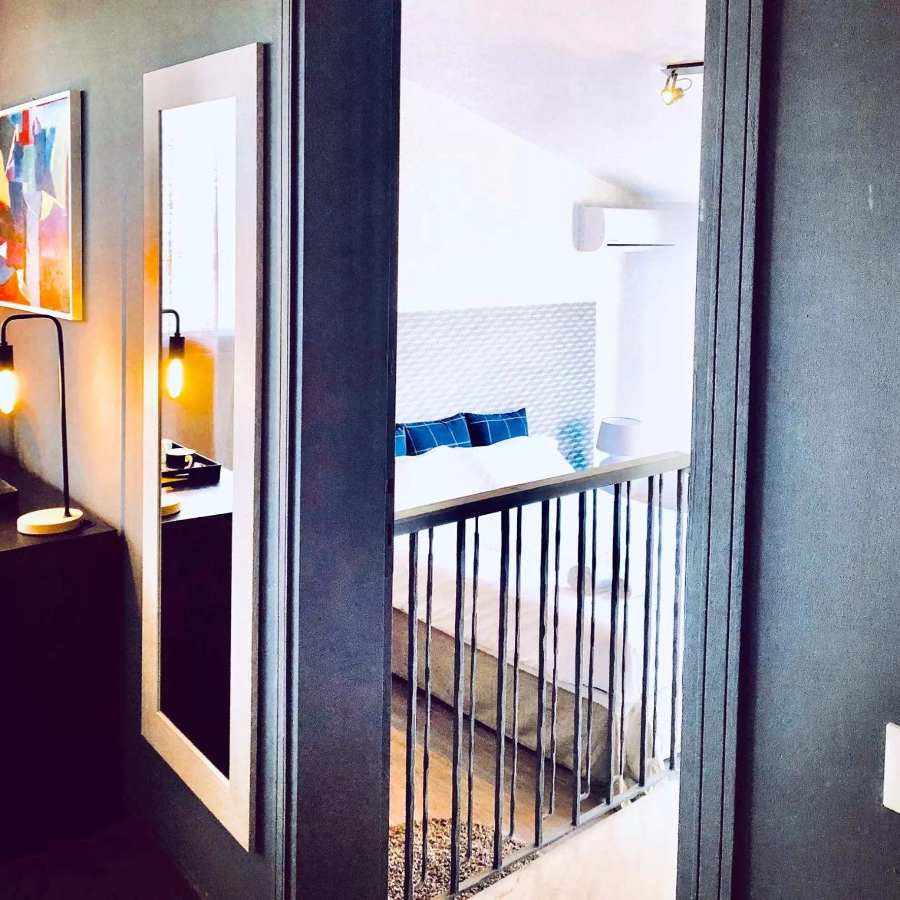 Photo of the whole room, Bed in Palazzina300