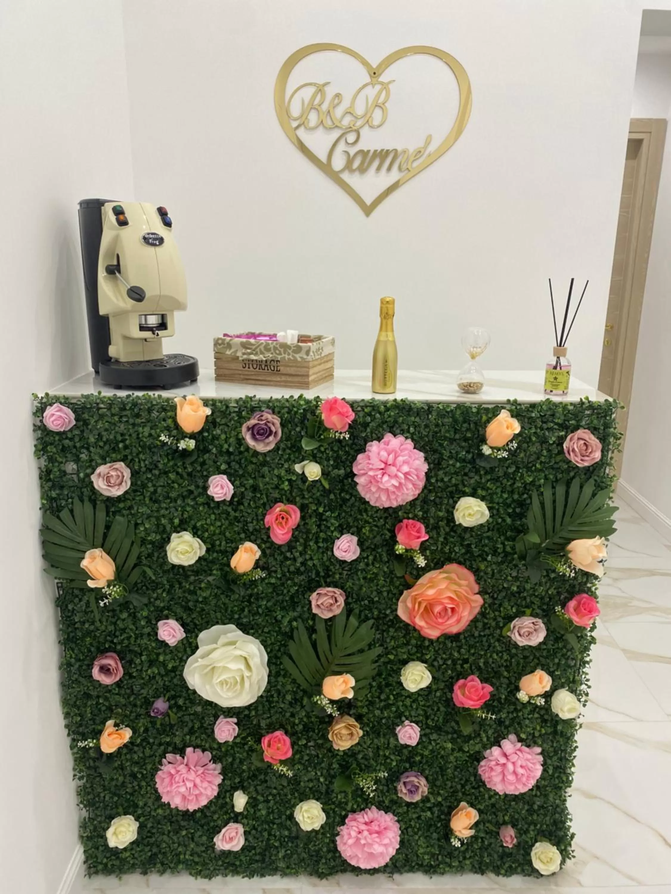 Lobby or reception in B&B Carmé