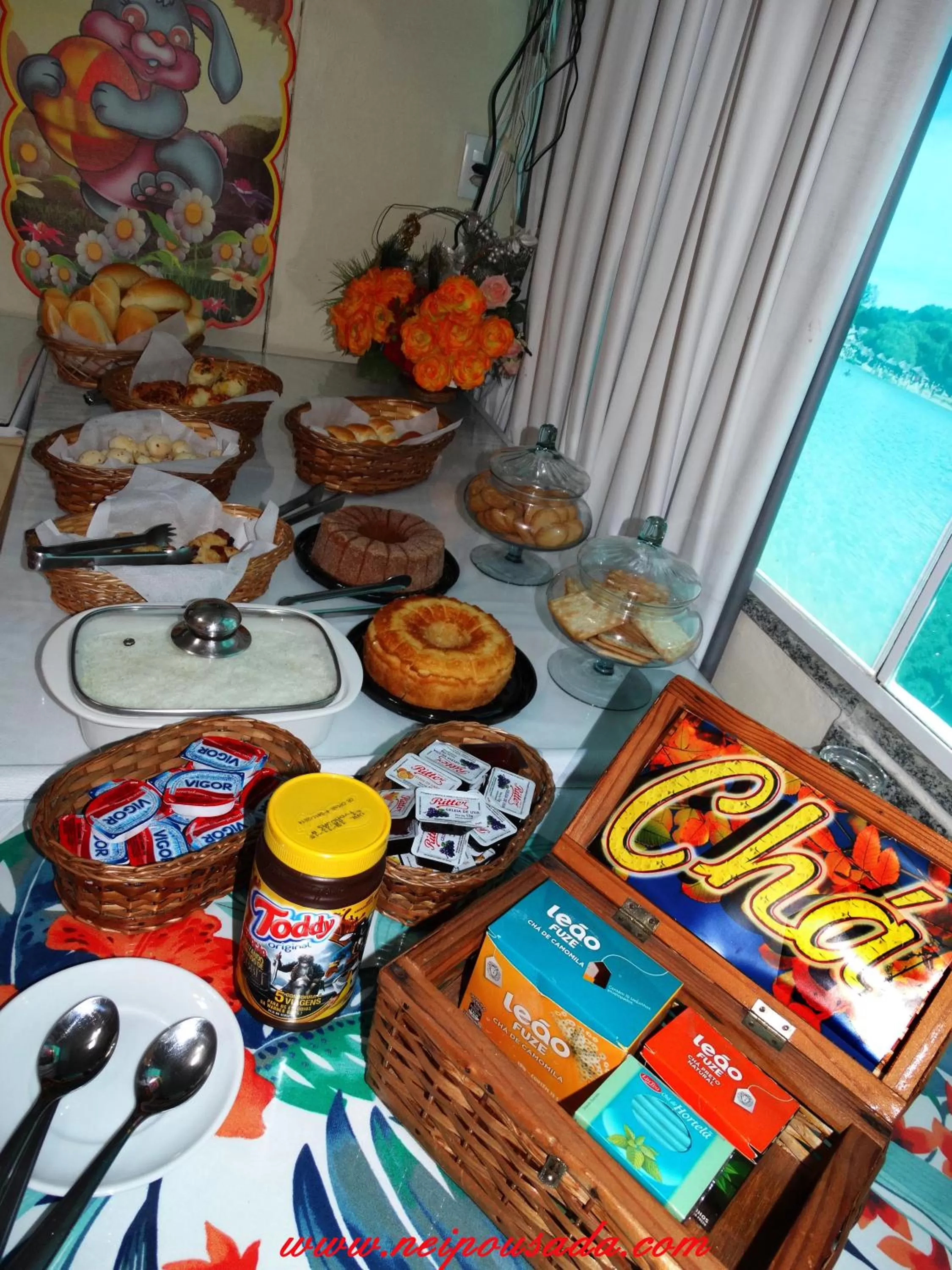 Food and drinks in Pousada do Nei