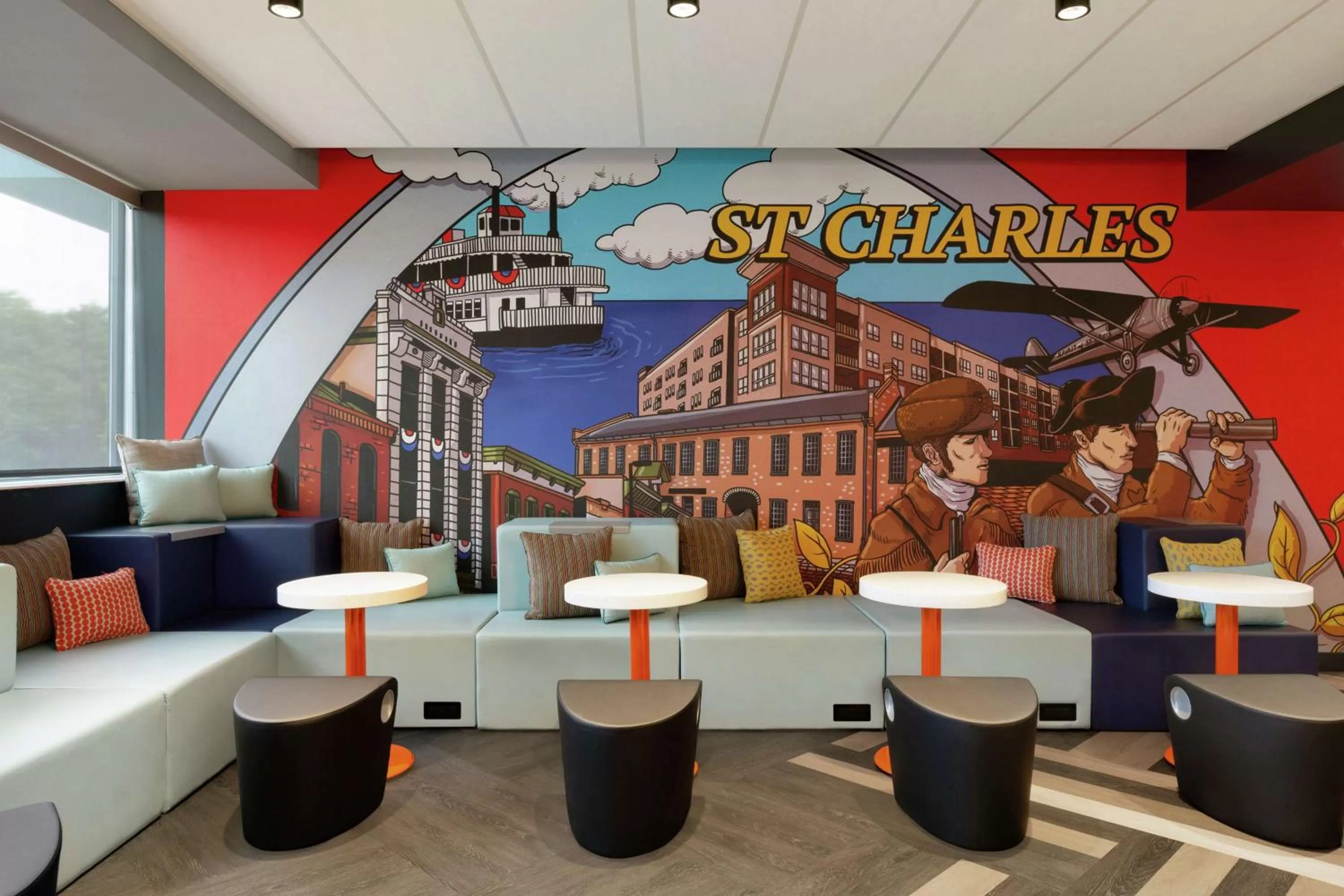 Lobby or reception in Tru by Hilton St. Charles St. Louis