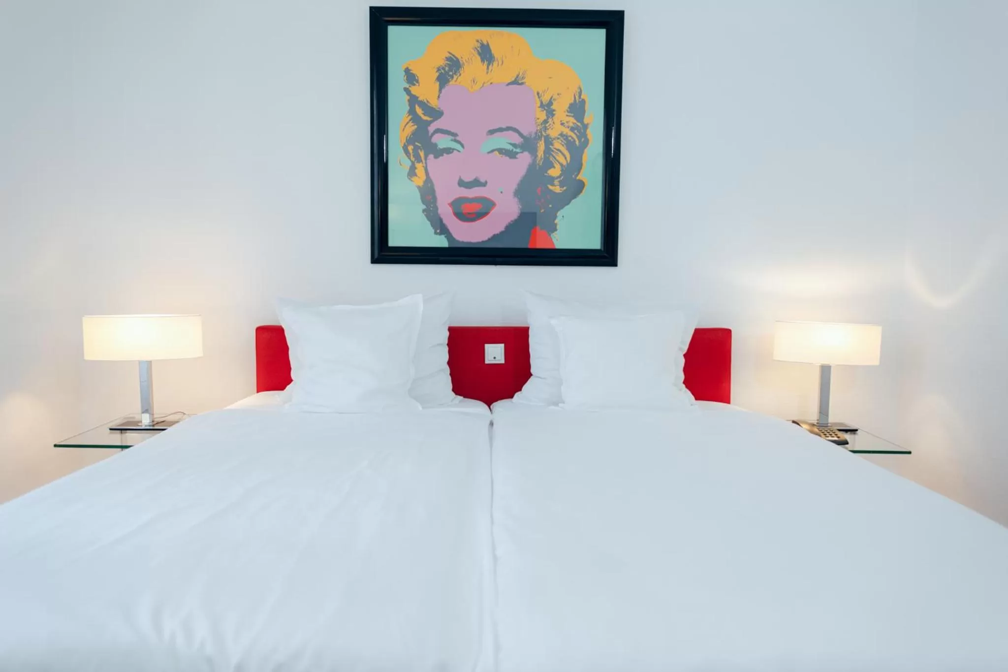 Bed in Hotel Bamberger Hof Bellevue