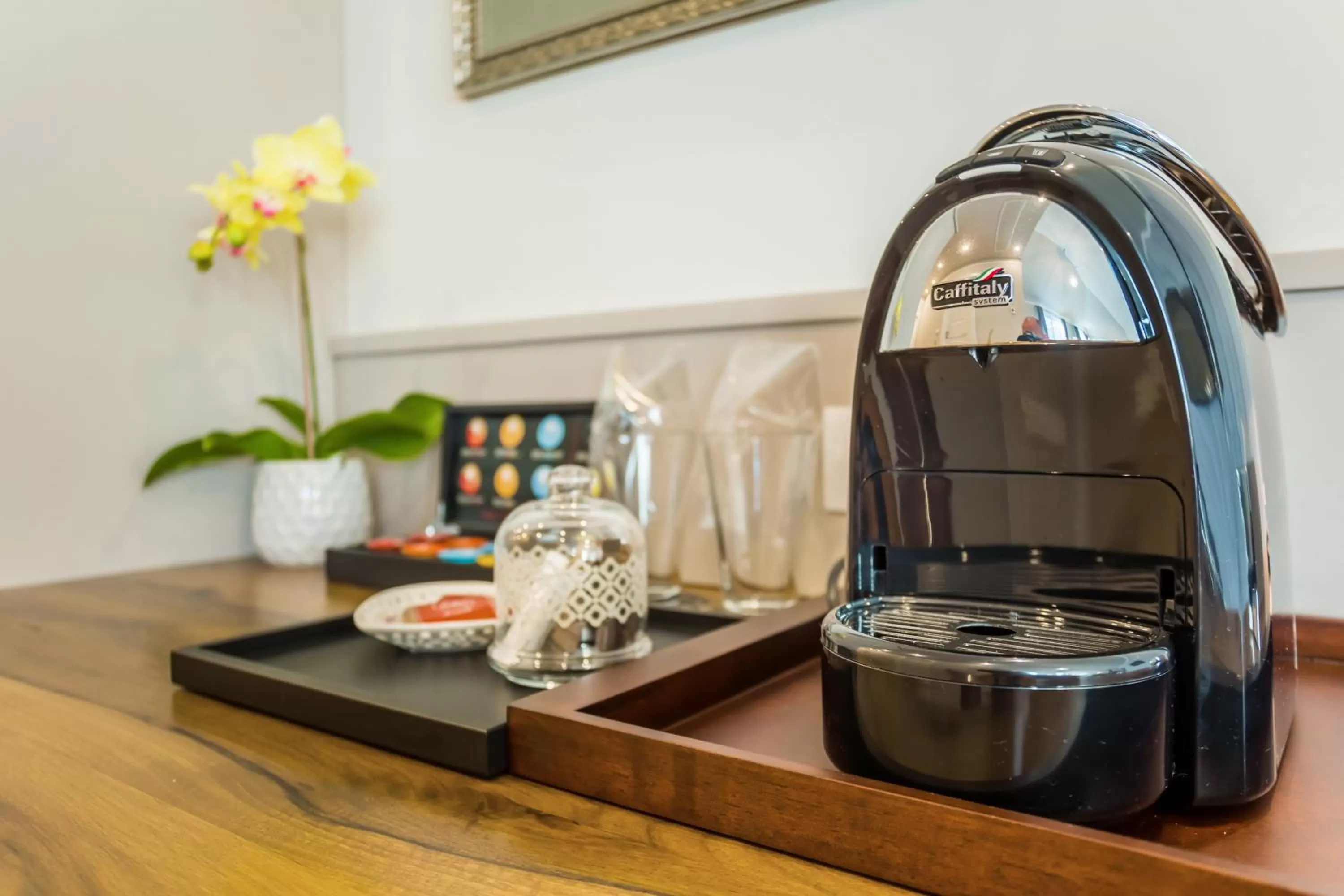 Coffee/tea facilities in Hotel Residence Promenade