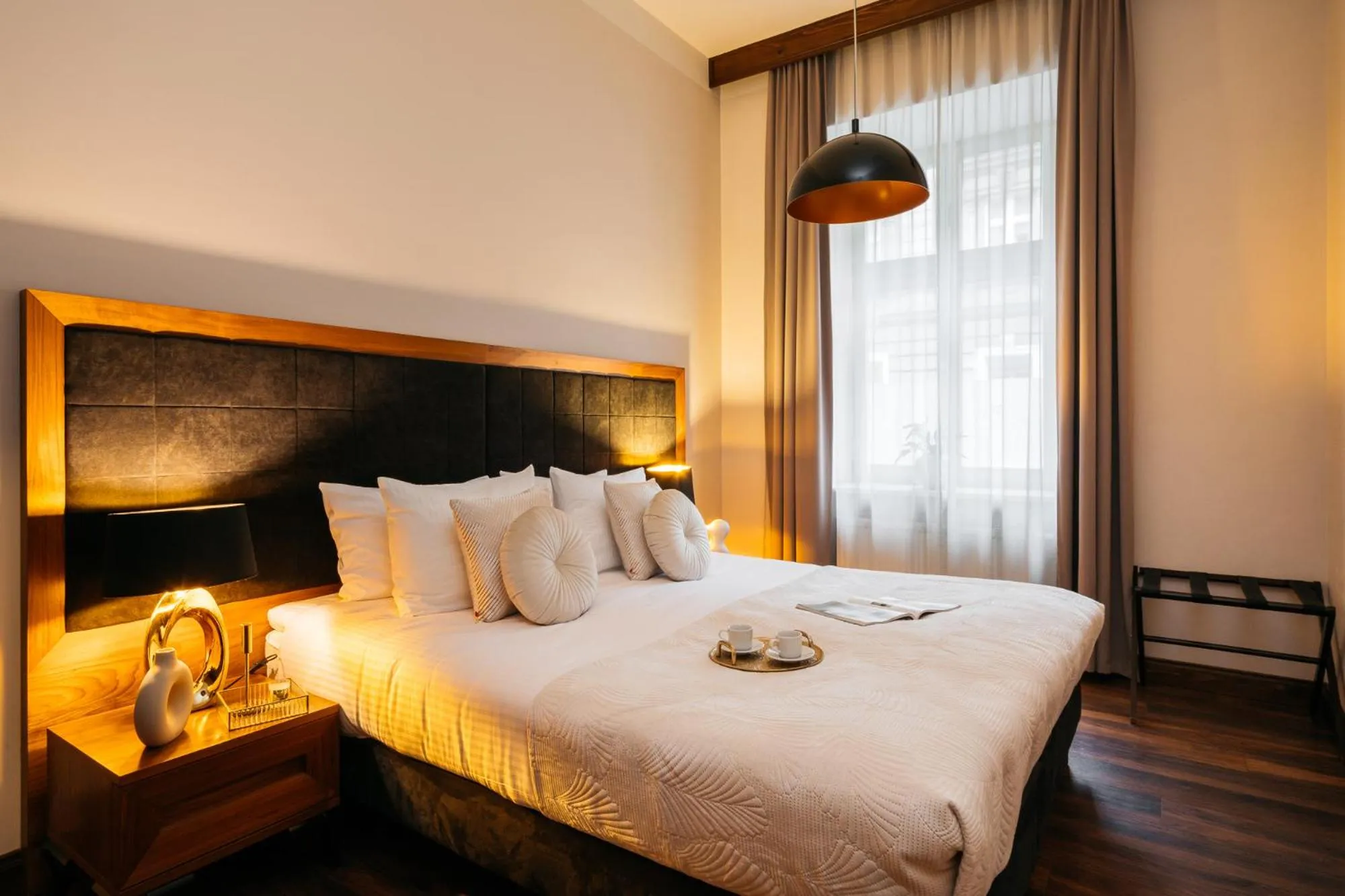 Bed in Topolowa Residence - LoftAffair Collection